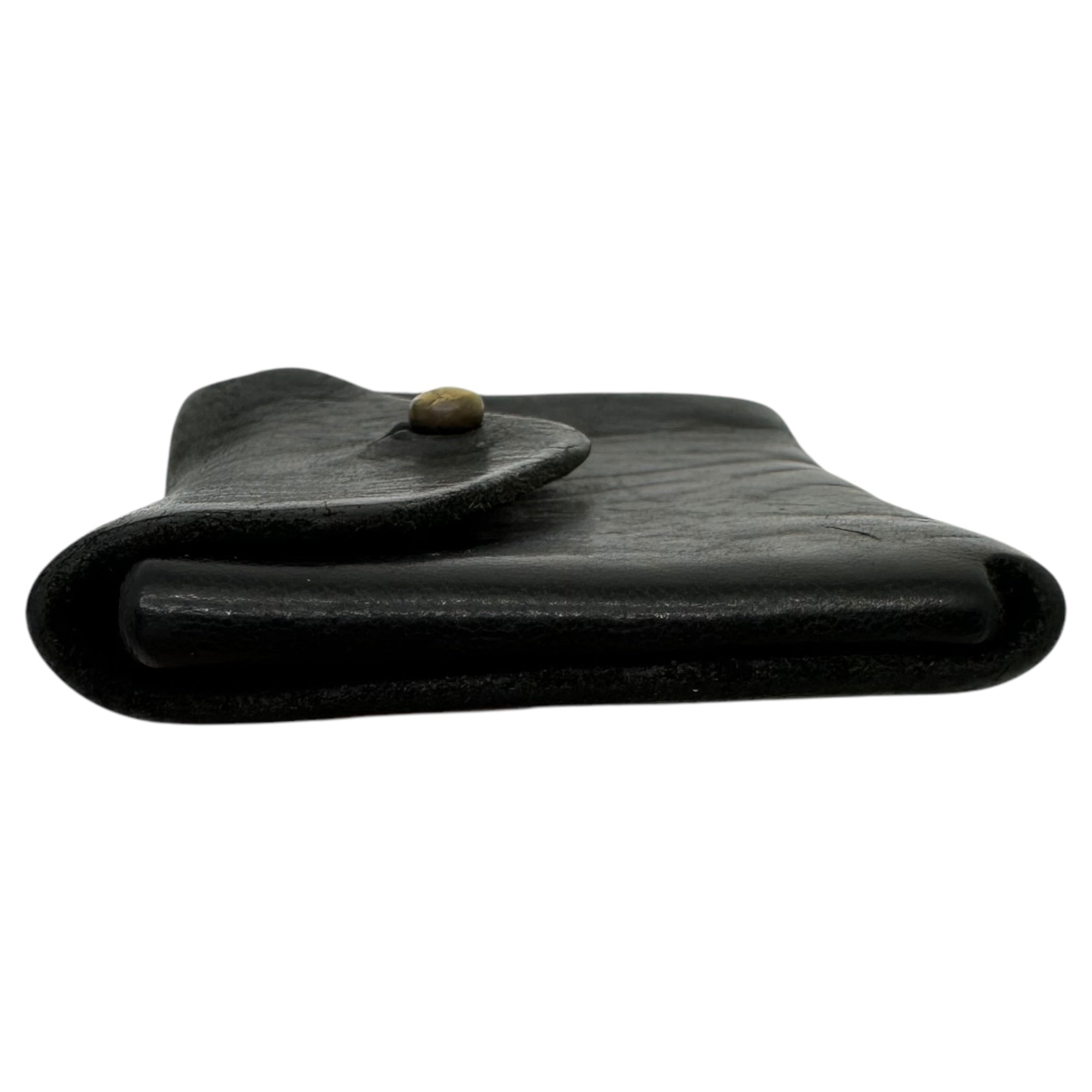 GUIDI(グイディ) Leather card case レザー カードケース ブラック コインケース 財布