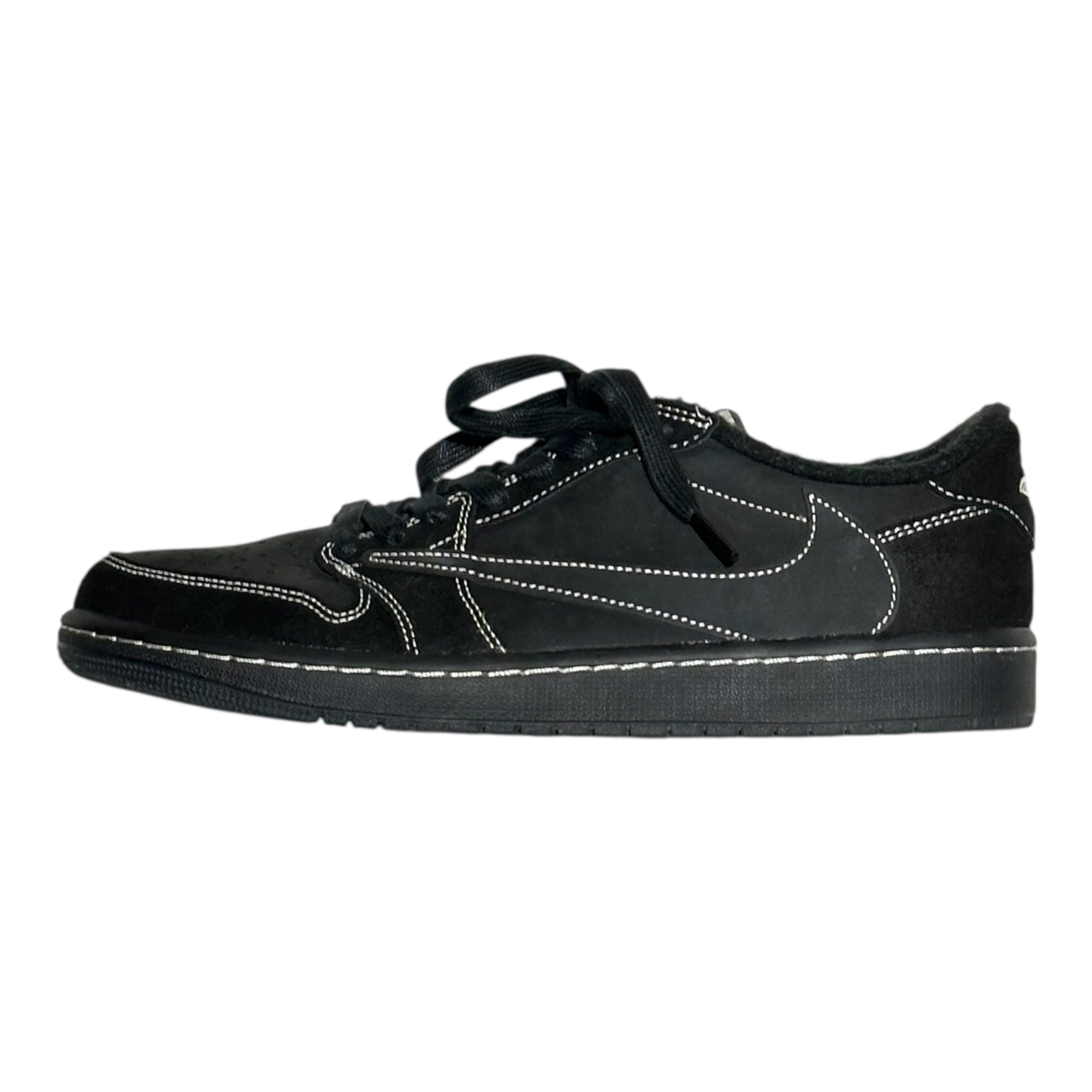 Travis Scott × NIKE(トラヴィススコット × ナイキ) AIR JORDAN 1 LOW OG SP エアジョーダンワン ロー スニーカー DM7866-001 27.0cm ブラック Black Phantom