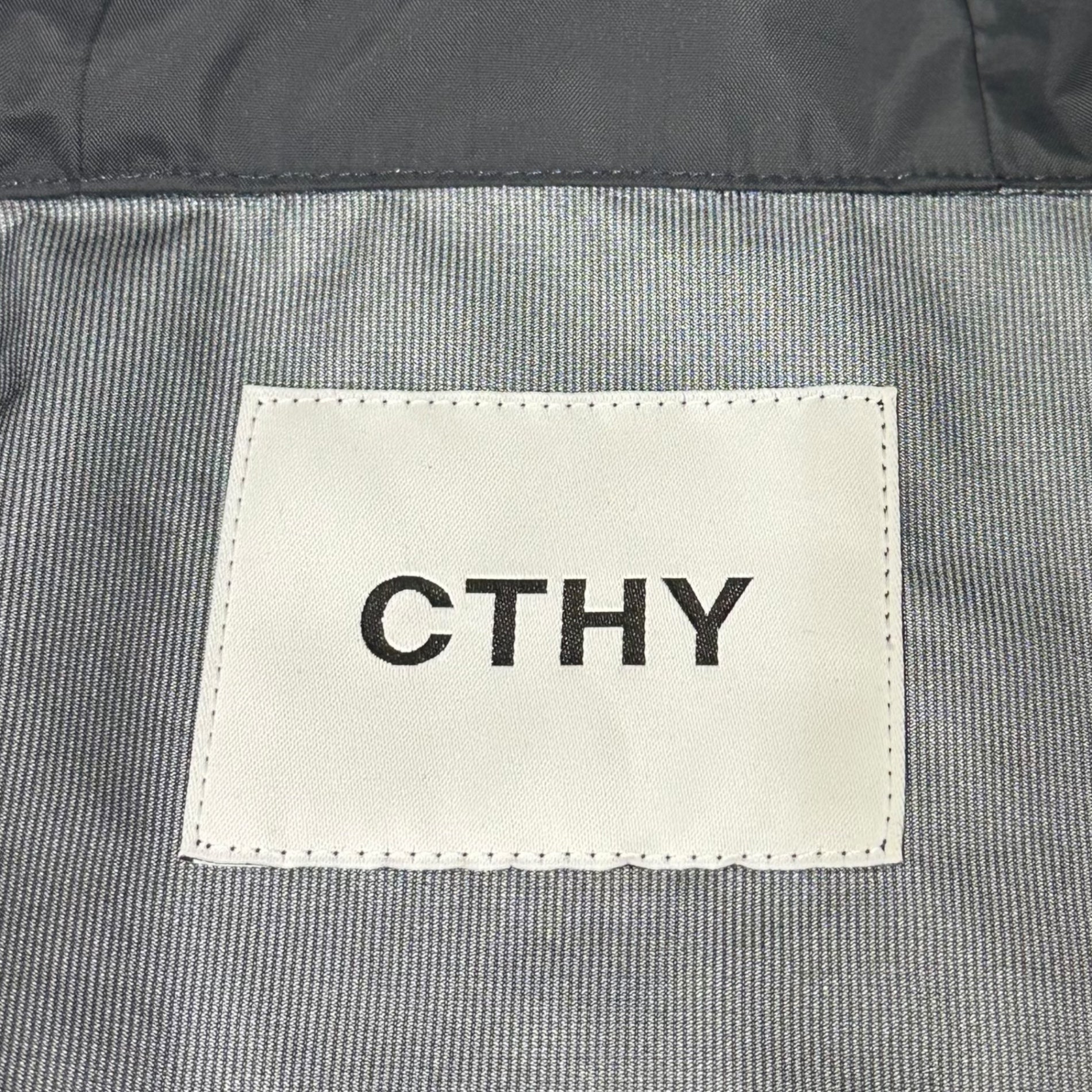 CTHY(シティ) MU-TECH 3LAYER HOODEDJACKET 3レイヤー フーデッド ジャケット 23CTHY-13 2(M程度) ネイビー マウンテンパーカー 完売品