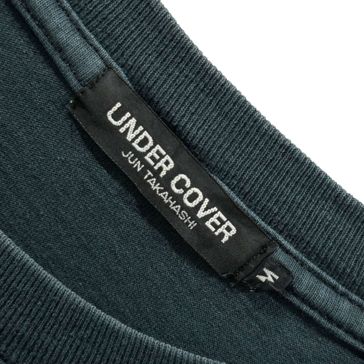 UNDERCOVER(アンダーカバー) 2004AW SPIKLENCI SLASTI Print T-Shirt 快楽の漸進 プリント Tシャツ M ブラック スミクロ
