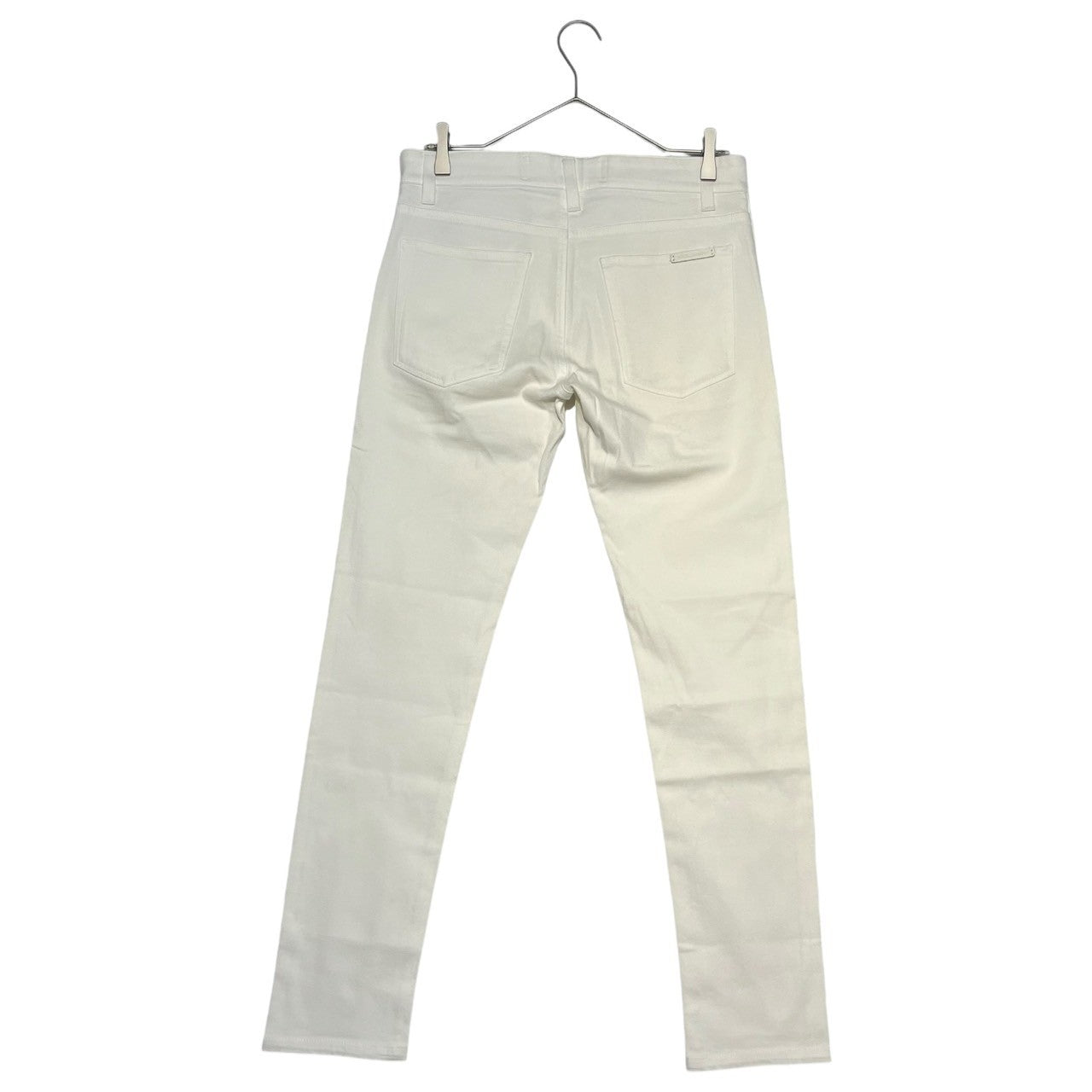 DOLCE&GABBANA(ドルチェ&ガッバーナドルガバ) white collar skinny pants ホワイトカラー スキニー パンツ G649MD/G8Q38 46(S) ホワイト