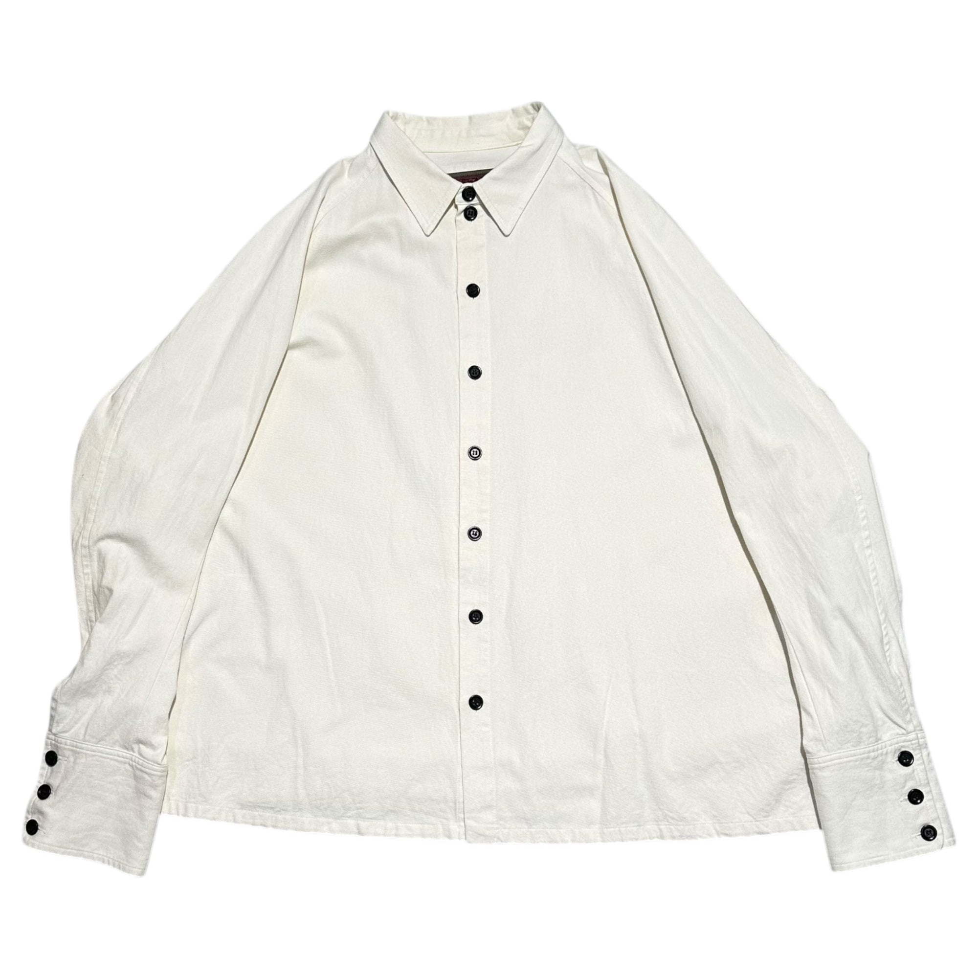 Nemeth(ネメス) Shirt 988 Oversized Back Rope Print Shirt オーバーサイズ バック ロープ プリント シャツ 988 LL アイボリー