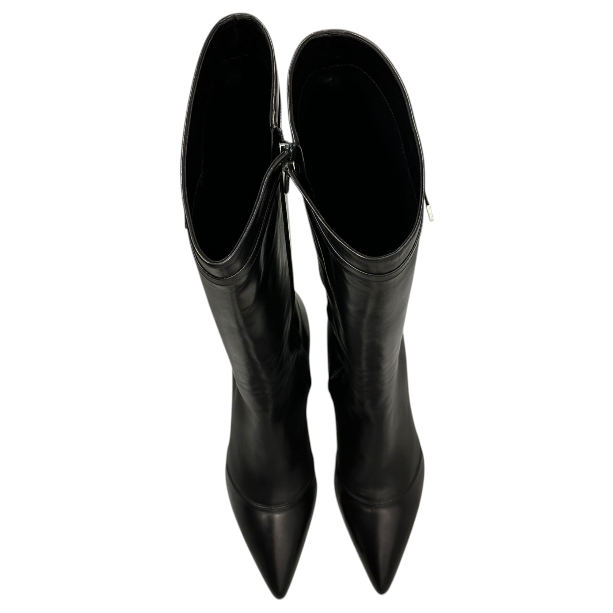 LOUIS VUITTON(ルイヴィトン) Pointed-toe Long Boots ポインテッドトゥ ロング ブーツ 36(23cm程度) ブラック AR0063 ピンヒール