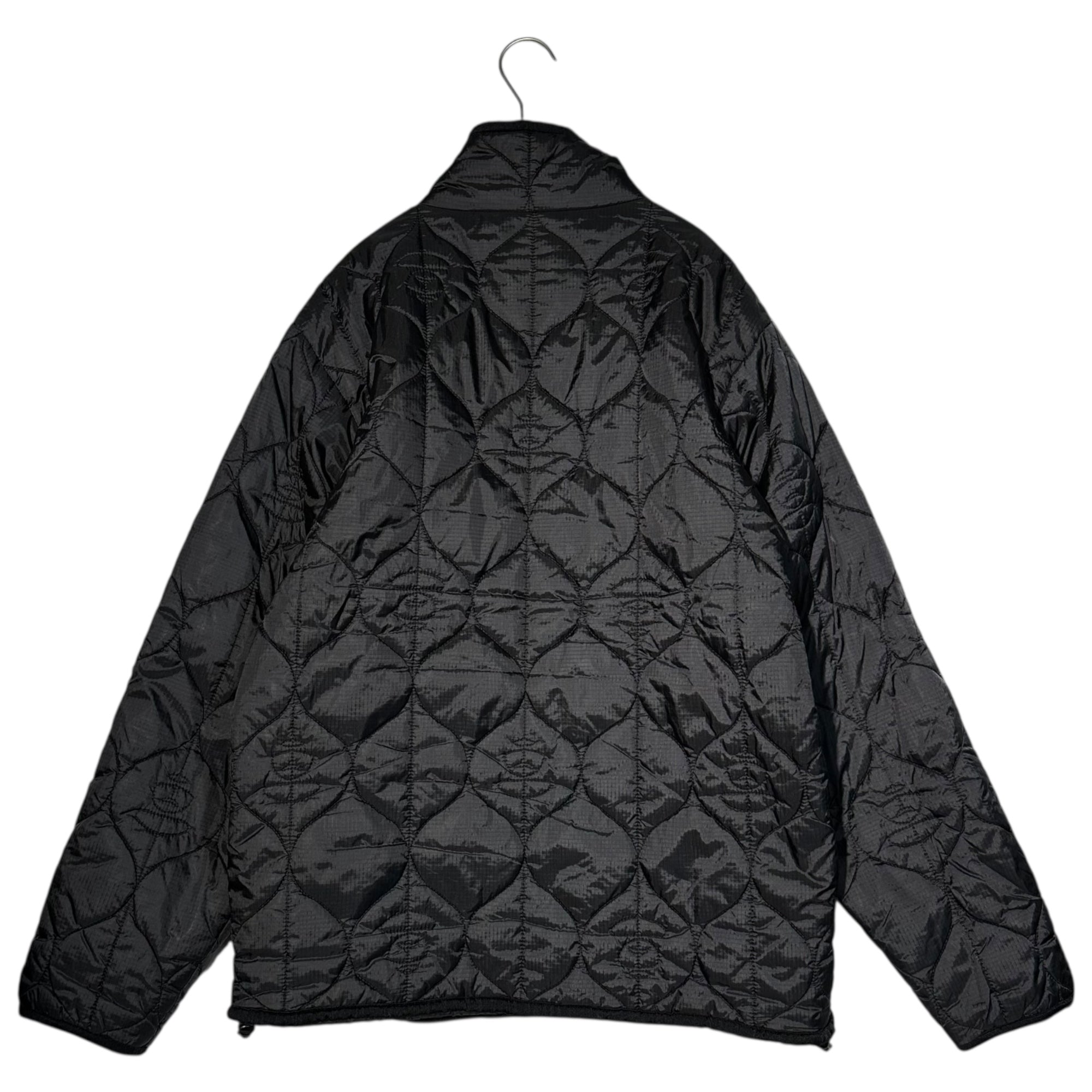A BATHING APE(アベイシングエイプ) 00's Monkey Face Quilted Down Jacket モンキー フェイス キルティング ダウン ジャケット M ブラック