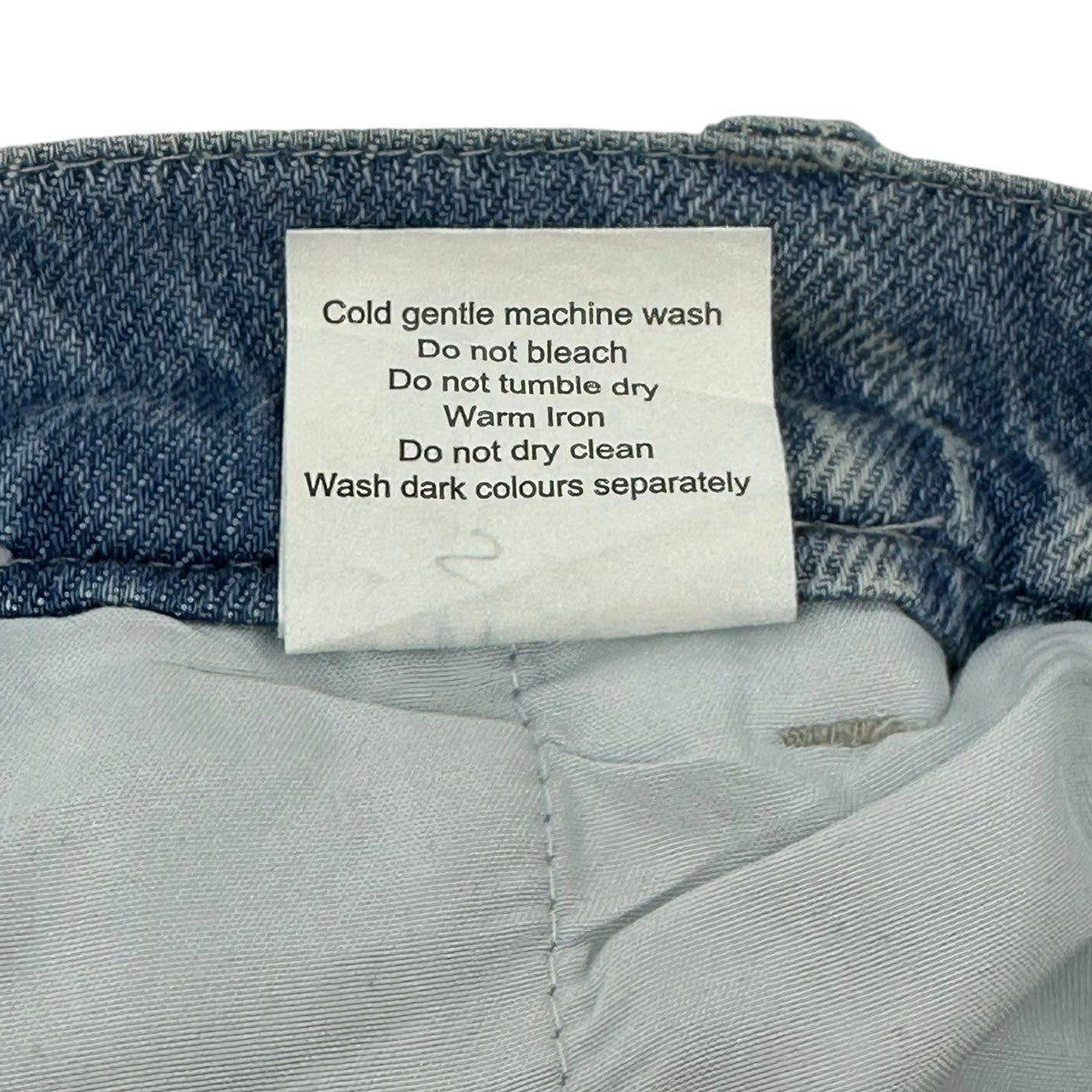 YARDSALE(ヤードセール) YS LOGO Tapered denim pants ロゴ テーパード デニム パンツ S ライトインディゴ