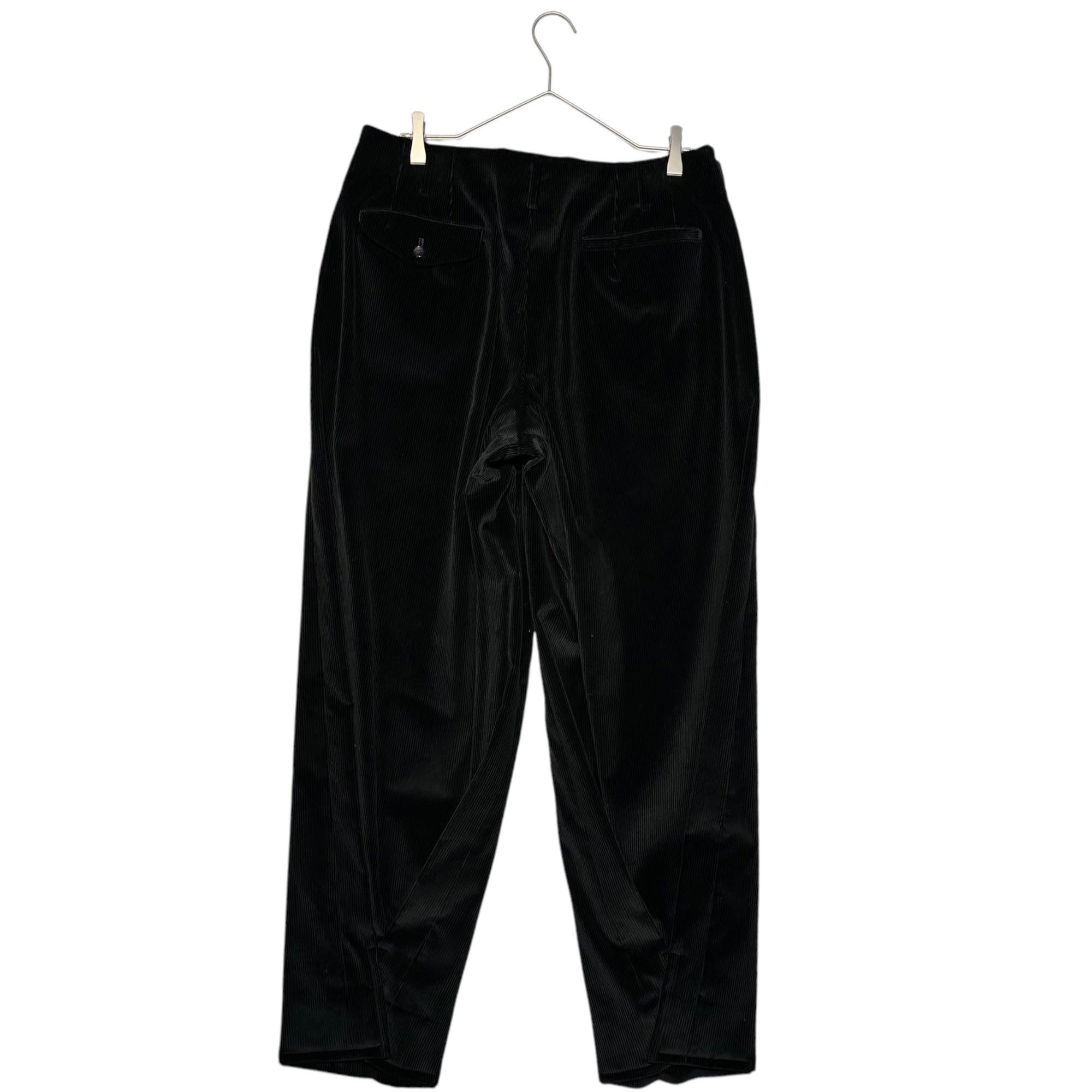 COMME des GARCONS HOMME PLUS(コムデギャルソンオムプリュス) 22AW NOMAD period corduroy straight pants ノーマッド期 コーデュロイ ストレート パンツ PJ-P005 M ブラック AD2022