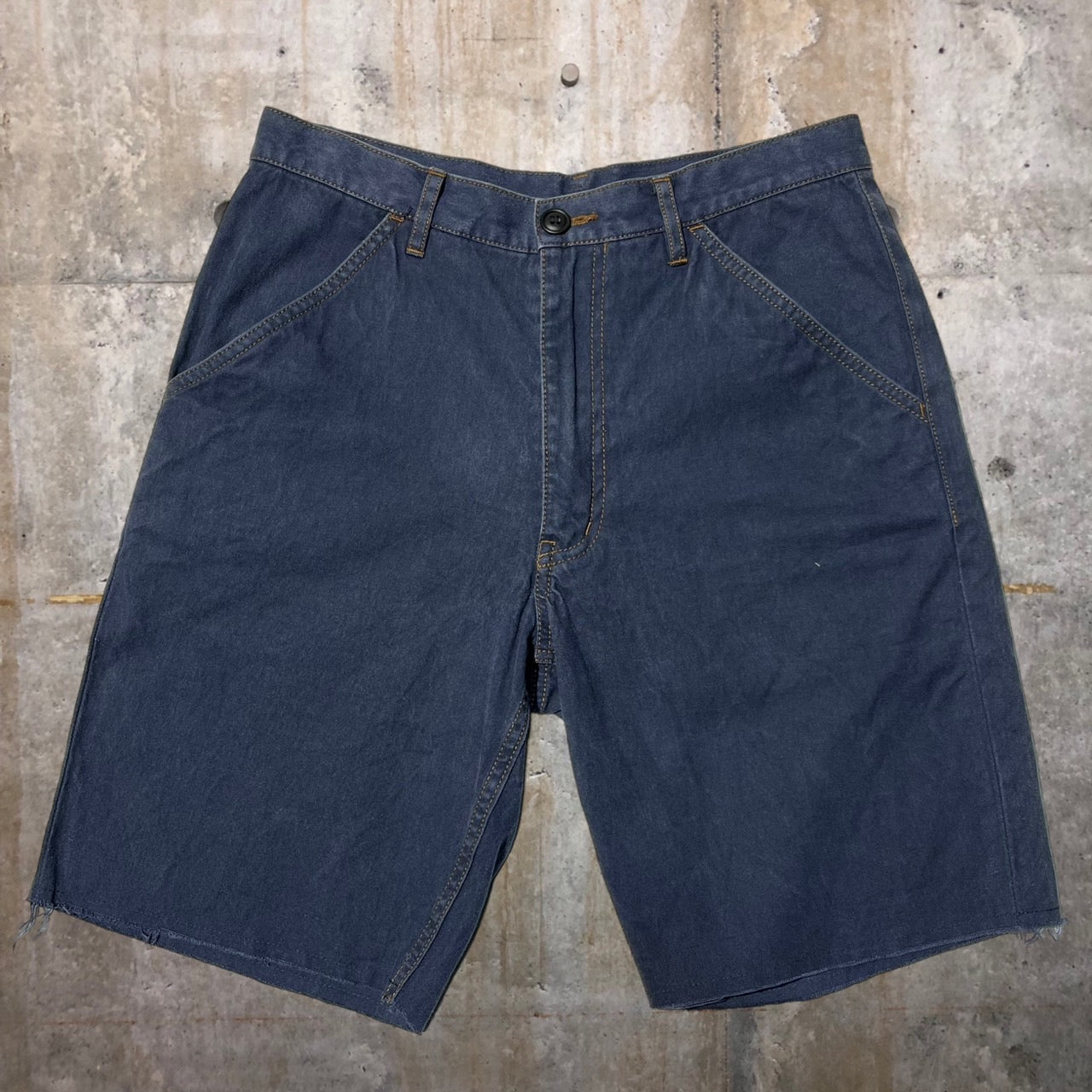 COMME des GARCONS HOMME PLUS(コムデギャルソンオムプリュス) 10SSデニムショーツ PE-P041 XS ネイビー AD2009