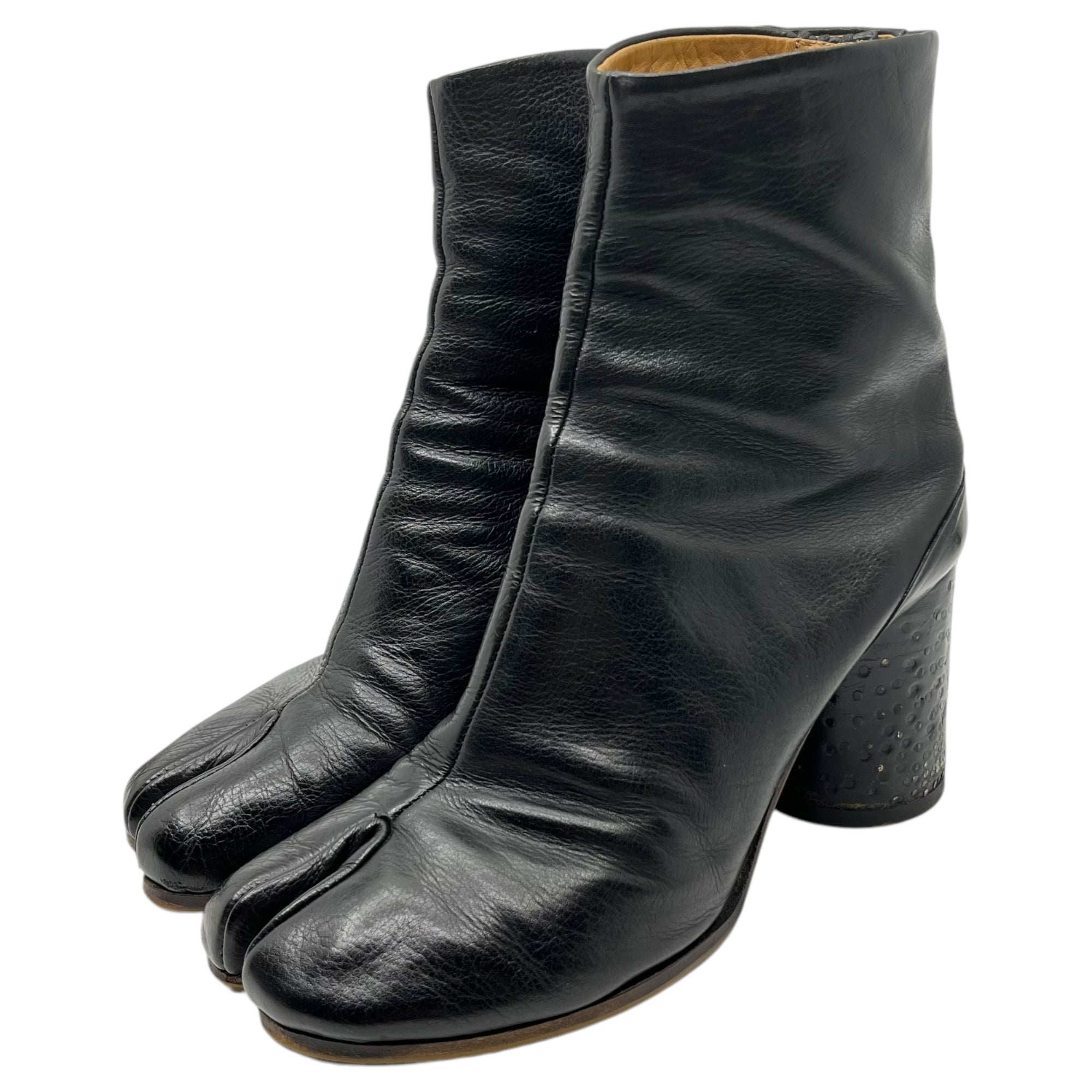 Maison Martin Margiela(メゾン マルタンマルジェラ) 09SS LIMITED EDITION 150 nail heel tabi boots 本人期 釘 ヒール 足袋 ブーツ 世界150足限定 40(25.5~26cm程度) ブラック アーカイブ
