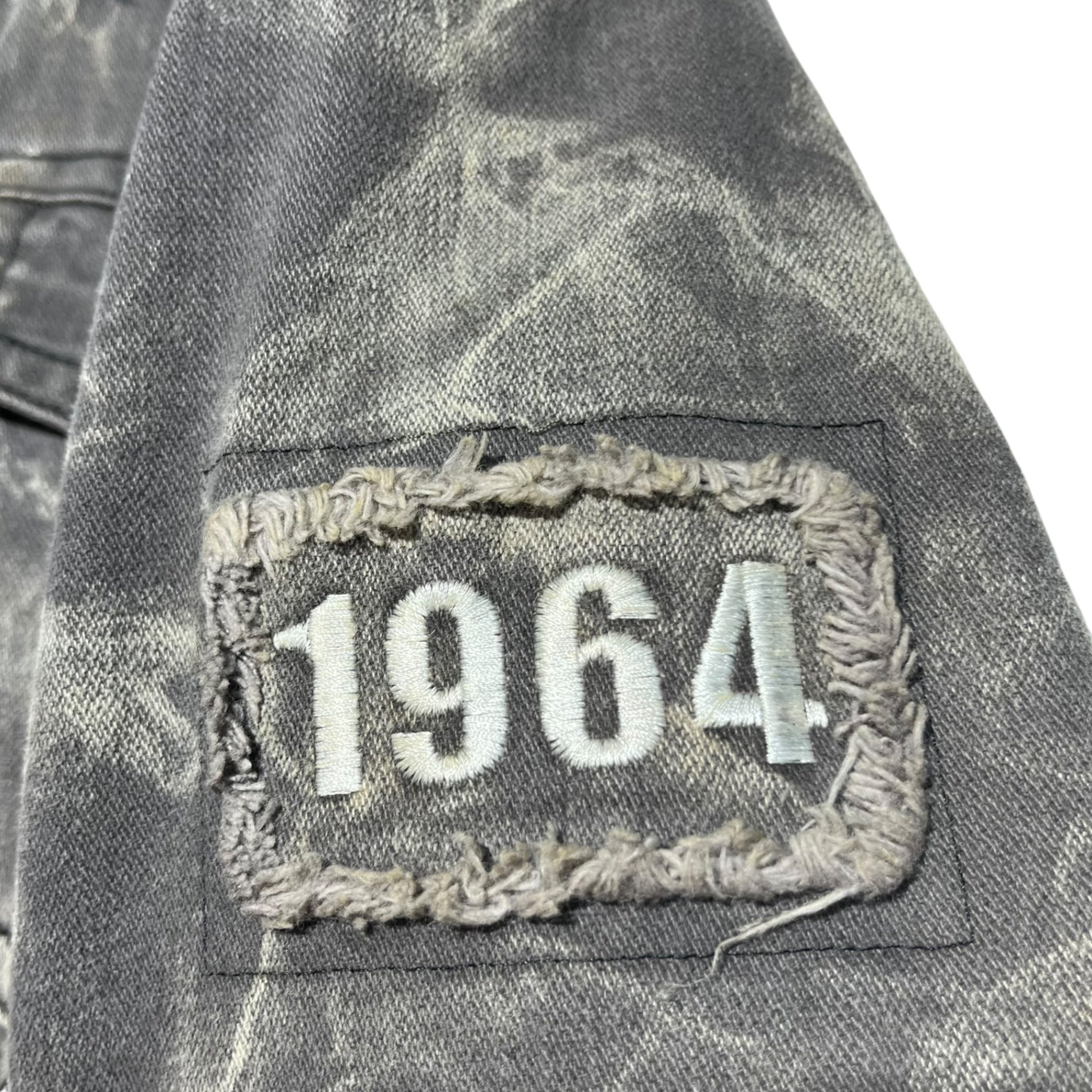 DSQUARED2(ディースクエアード) 00's Boa zip denim jacket ボア ジップ デニム ジャケット T5H08F8 48(L程度) ブラック Y2K