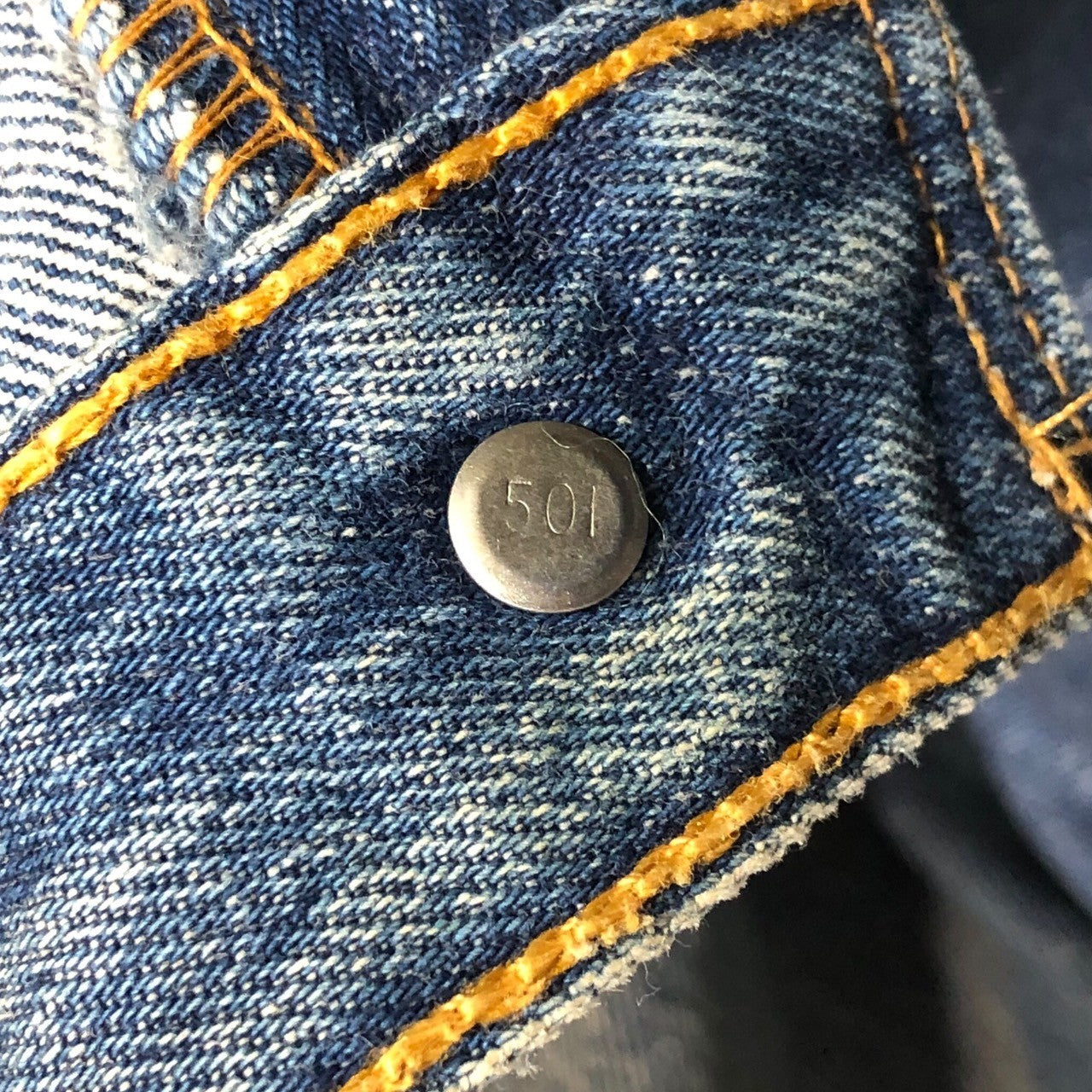 Levi's(リーバイス) 90's 501 straight denim pants ヴィンテージ ストレート デニム パンツ ジーンズ 501-5915 W33 インディゴ 90年代 USA製 裏ボタン501