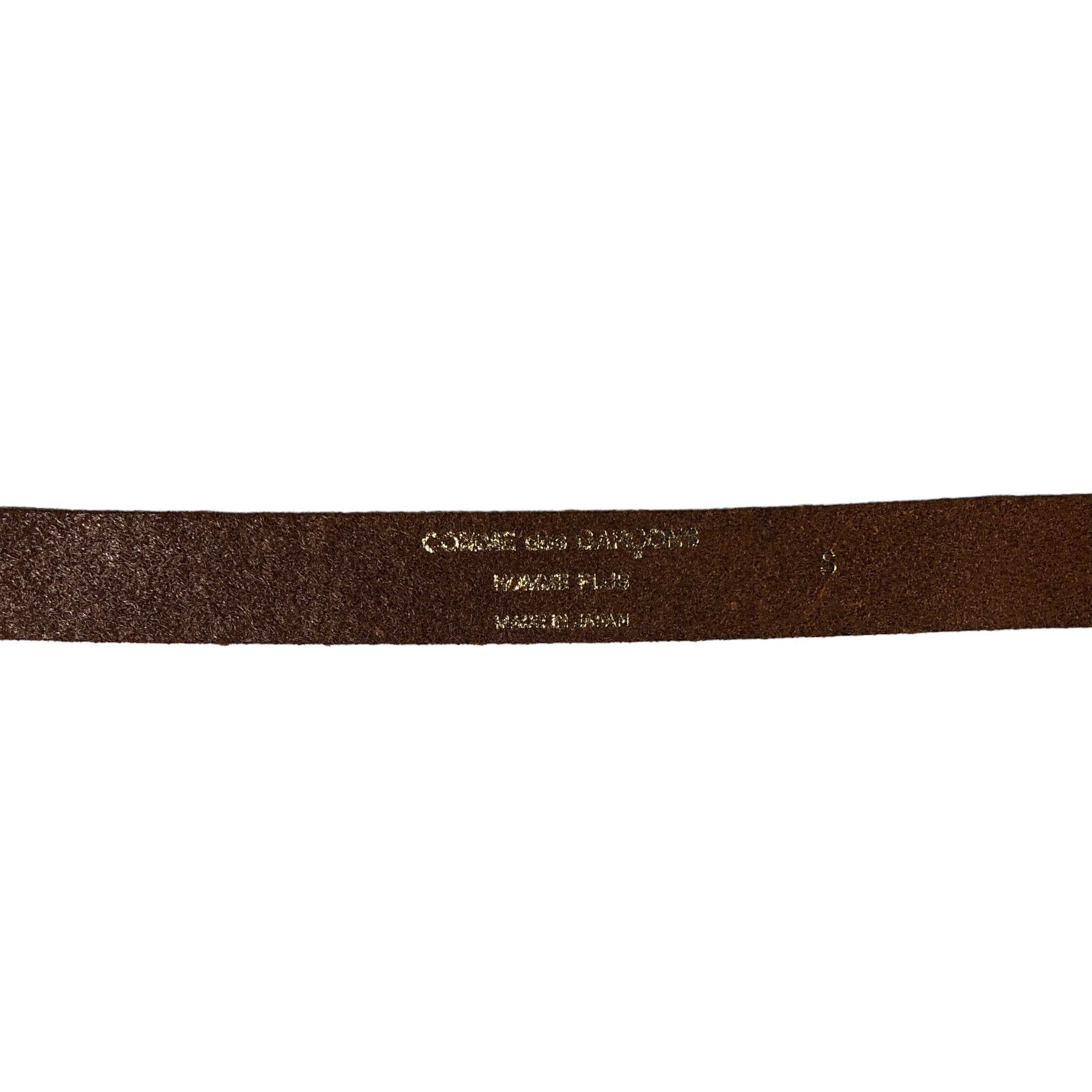 COMME des GARCONS HOMME PLUS(コムデギャルソンオムプリュス) green color leather belt グリーンカラー レザー ベルト PF-K304 S グリーン 本革