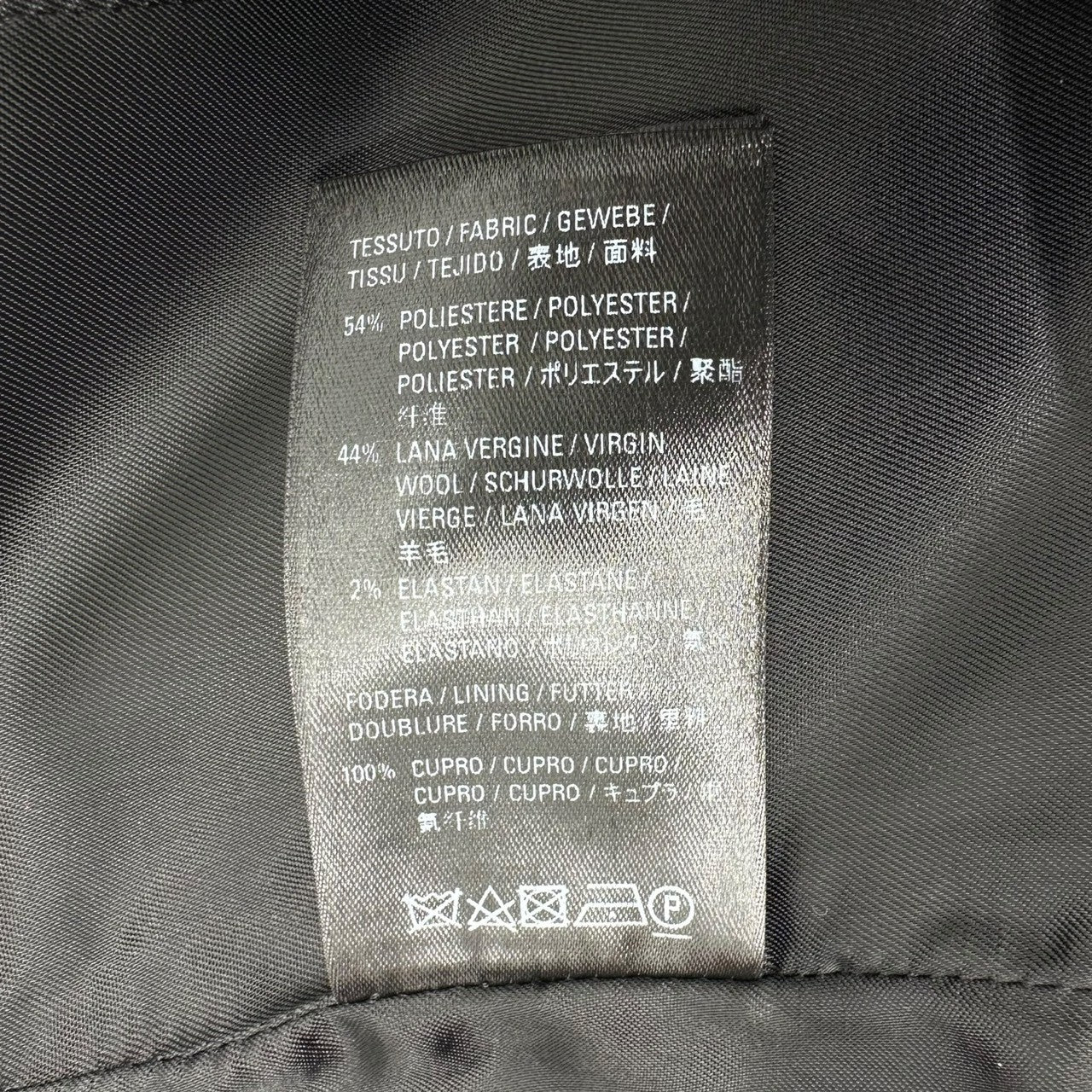 BALENCIAGA(バレンシアガ) 19SS plaid draping skirt チェック柄 立体裁断 スカート 34(XS) グレー×ブラック