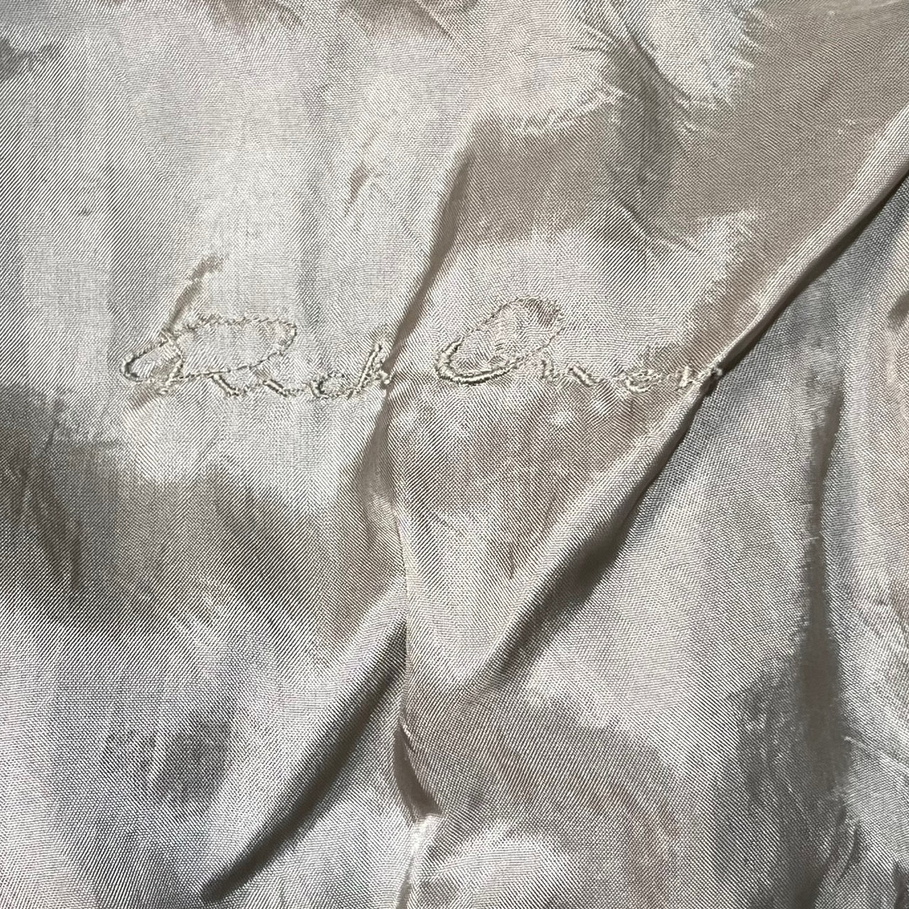 Rick Owens(リックオウエンス) rib knit leather jacket/リブニット切替スタンドカラーレザージャケット/ライダースジャケット RP9712/LT 40(Lサイズ程度) ブラウン