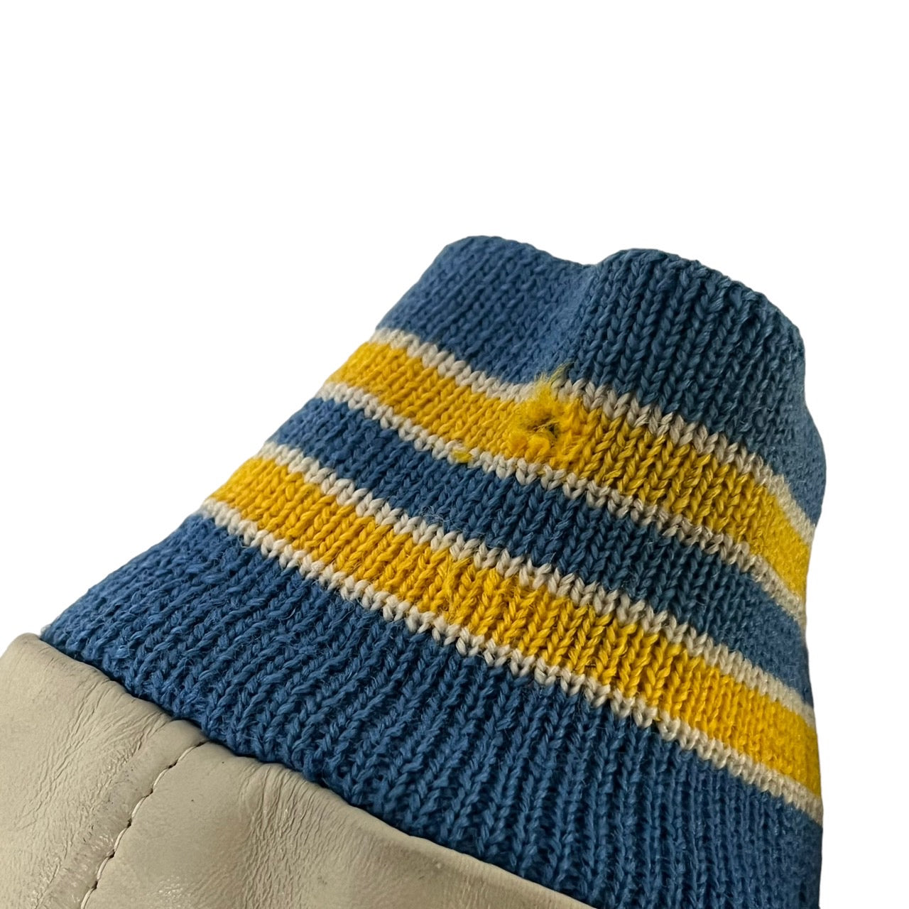 NELSON'S(ネルソンズ) 80's ヴィンテージワッペンスタジャン/スタジアムジャンパー/ブルゾン/ジャケット 42(XKサイズ程度) スカイブルー×ホワイト USA製 80年代