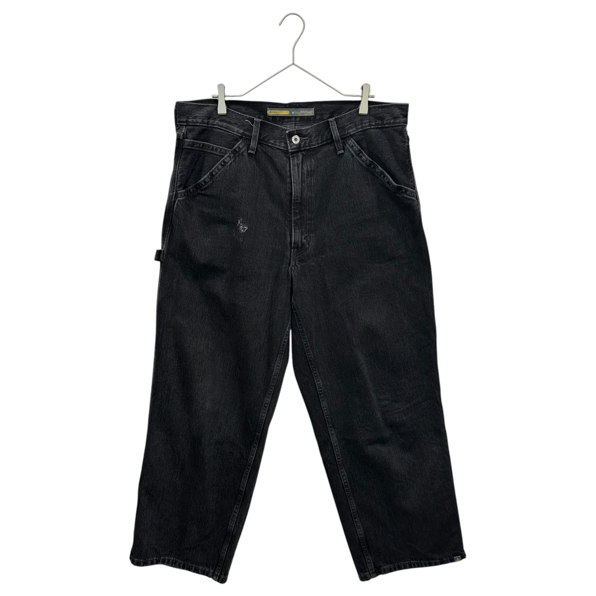 Levi's(リーバイス) SILVERTAB Baggy Carpenter Pants シルバータグ バギー カーペンター パンツ PC9-A7489-0001 W36 L30 ブラック