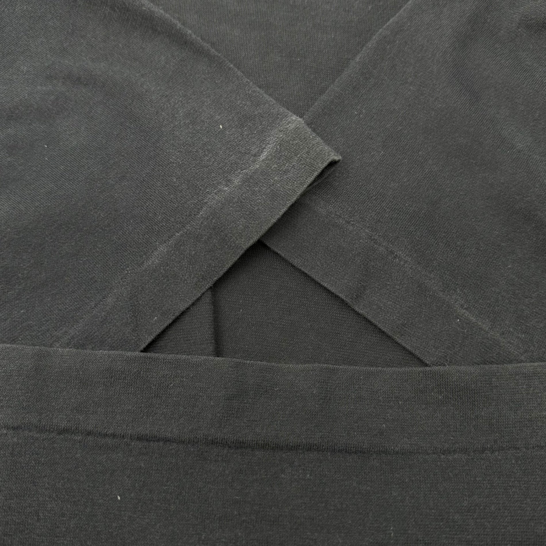 COMME des GARCONS HOMME PLUS(コムデギャルソンオムプリュス) 90's Vintage Chest Logo Crew Neck T-Shirt 90年代 ヴィンテージ 胸ロゴ クルーネック Tシャツ FREE ブラック