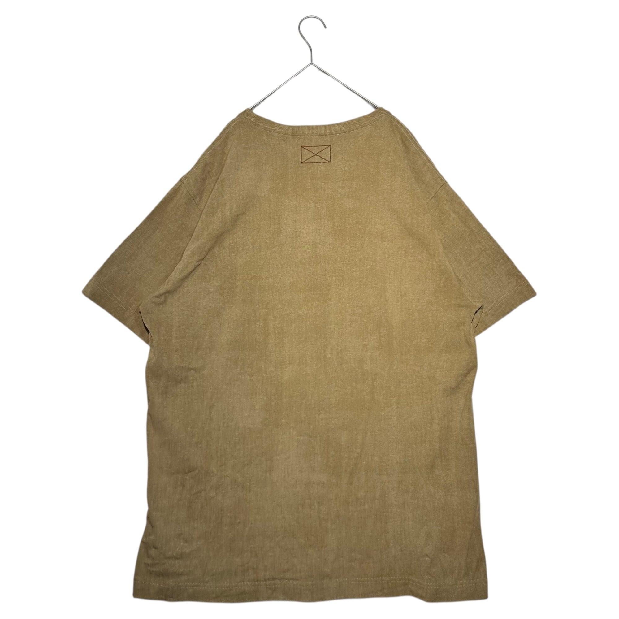MLVINCE(メルヴィンス) 24SS big logo s/s tee ビッグ ロゴ 半袖 Tシャツ MV24SS05-BLT27KH XL ブラウン