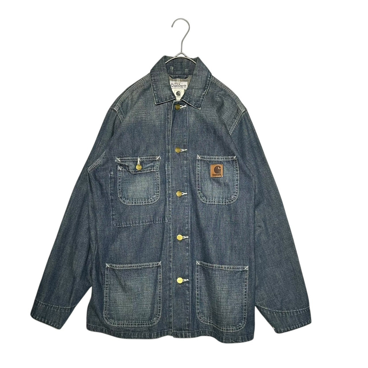 carhartt(カーハート) 00's Denim Coverall Jacket 2000年代 デニム カバーオール ジャケット 00108 ACH-1550 E746-1809 M インディゴ