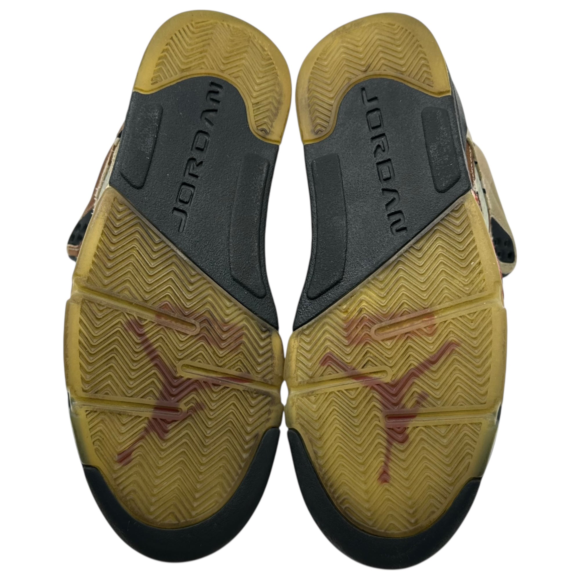 NIKE×SUPREME(ナイキ×シュプリーム) Air Jordan 5 Retro "Desert Camo" エア ジョーダン 5 デザートカモ 824371-201 27cm ベージュ スニーカー コラボ