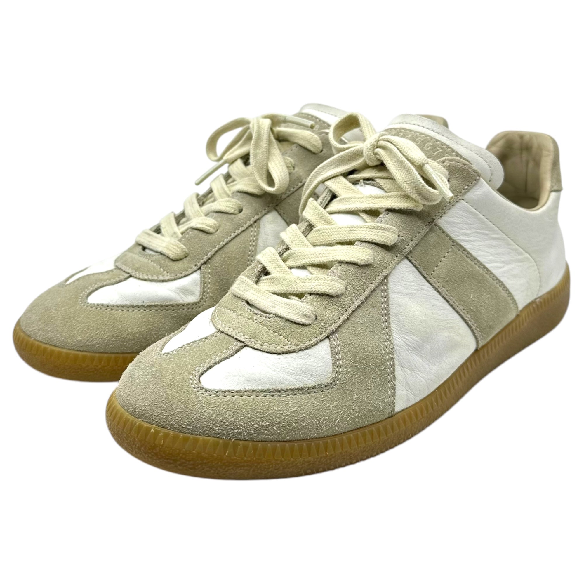 MAISON MARGIELA(メゾンマルジェラ) GERMAN TRAINER ジャーマントレーナー ローカット スニーカー 40(25.5~26.0cm程度) ホワイト