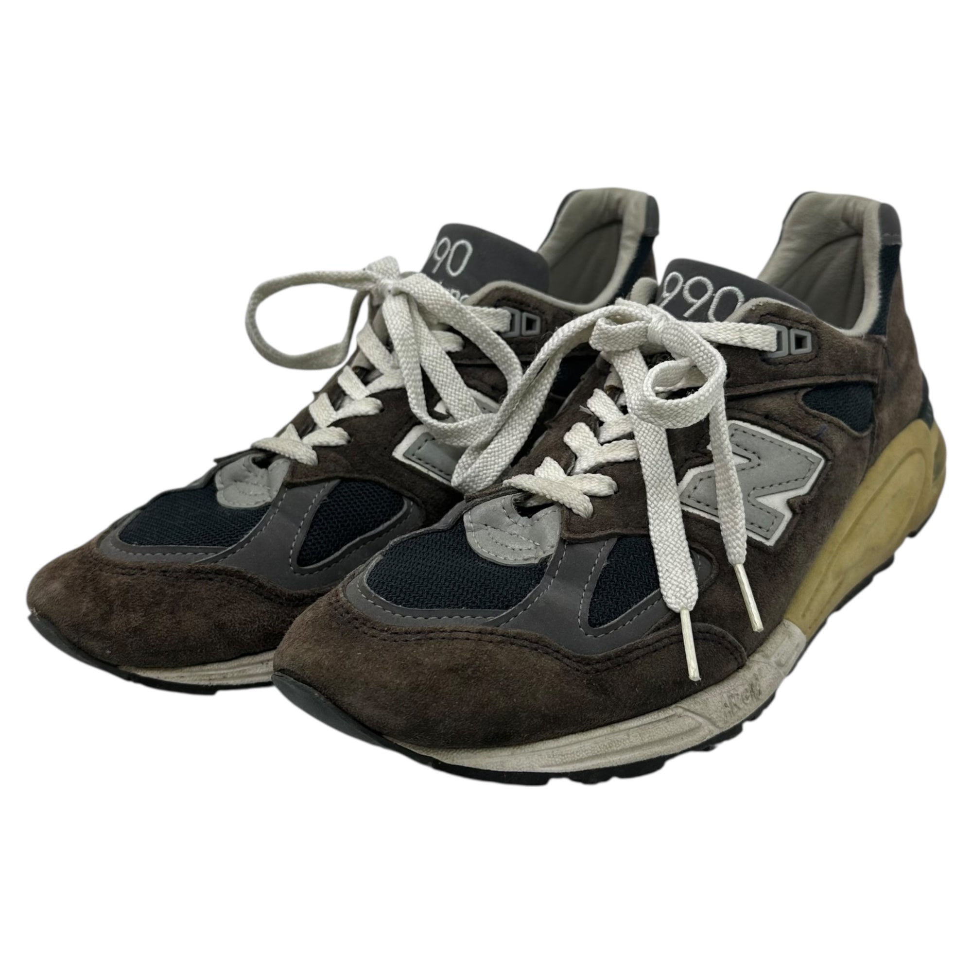 NEW BALANCE(ニューバランス) M990NV2 Low-cut sneakers ローカット スニーカー M990NV2 26.5cm チャコールグレー USA製