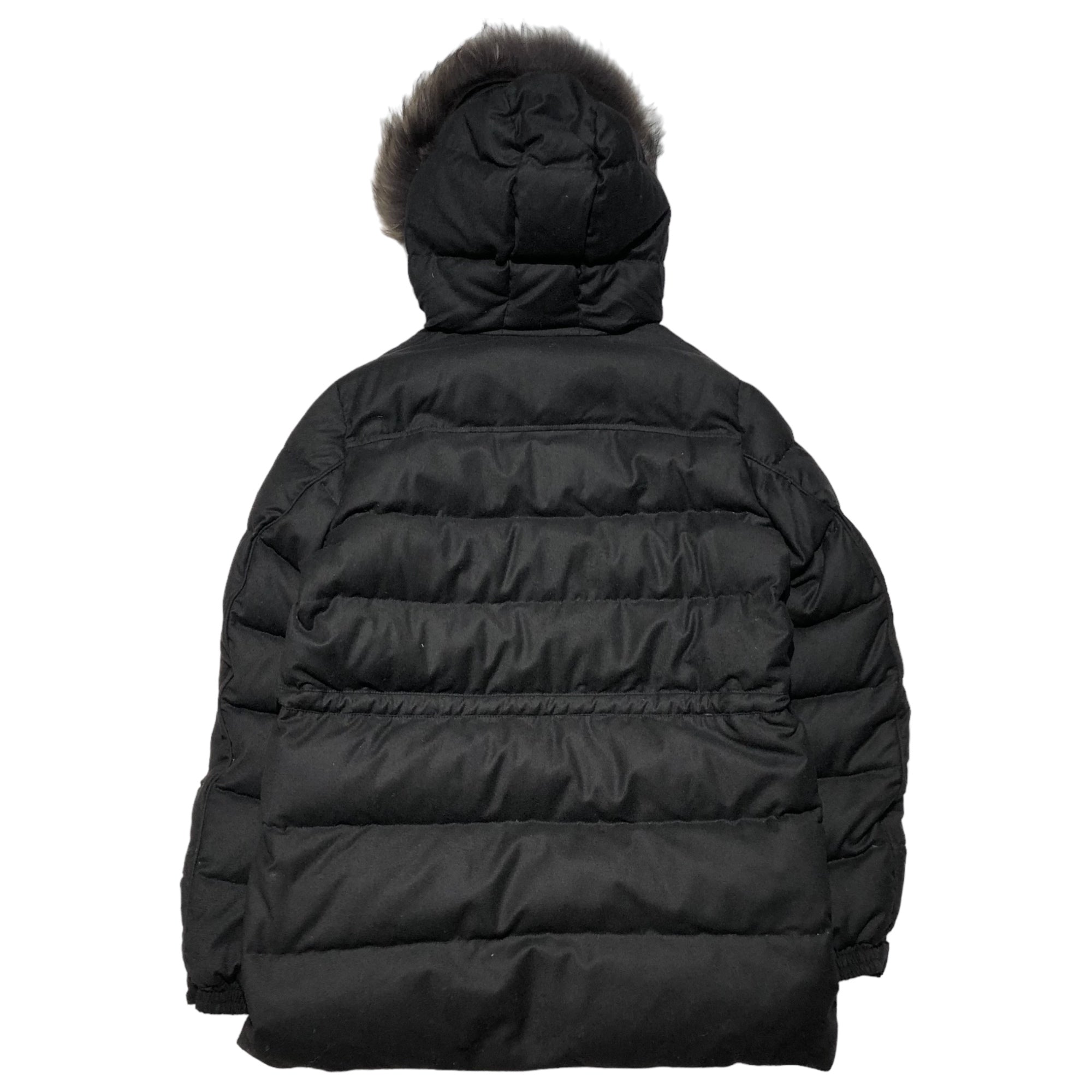 TATRAS(タトラス) R LINE DINANDO ディナンド ウール ナイロン ソリッド フーディ ダウン ブルゾン MTAT20A485-D 03(L程度) ブラック ジャケット