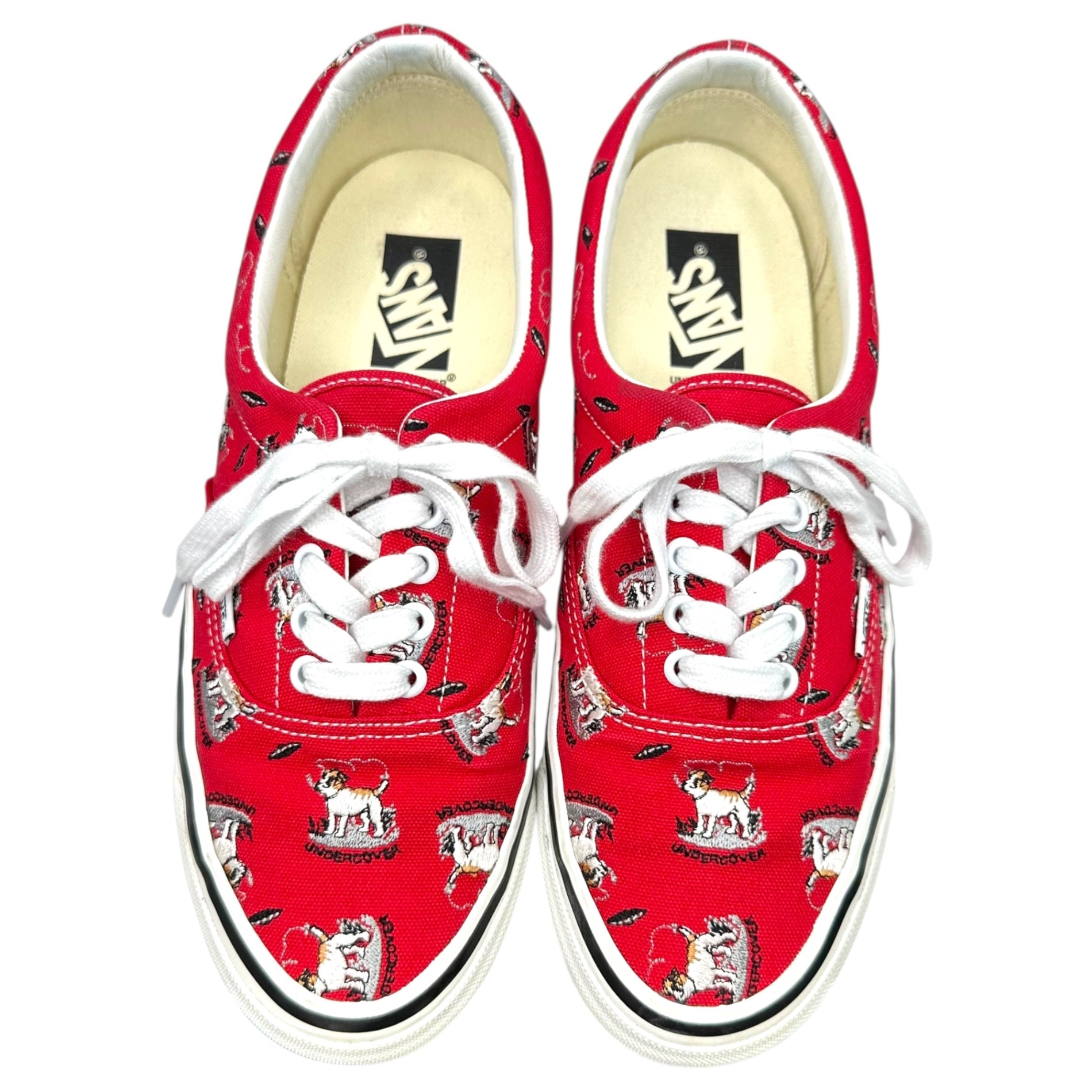 UNDERCOVER×VANS(アンダーカバー×バンズ) Otw Era 95 エラ 95 UC2E9F03 27.5cm レッド ローカット スニーカー