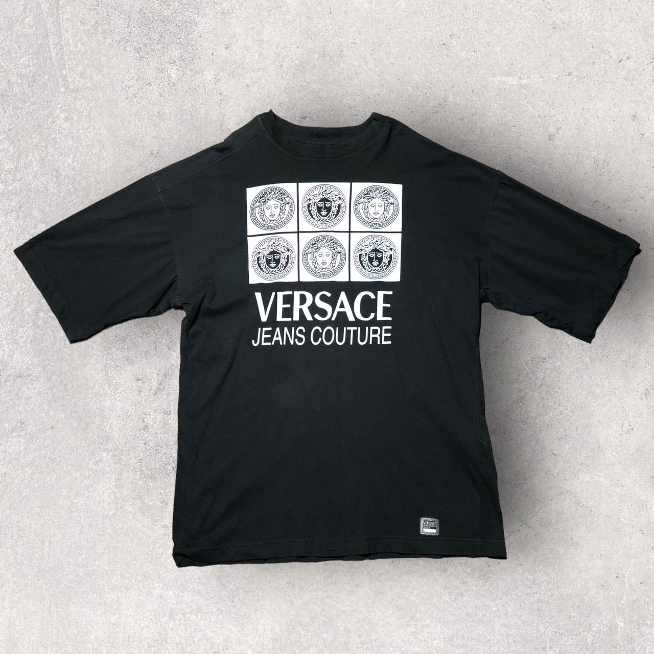 【本物保証2024】ヴェルサーチ VERSACE 未使用 白Tシャツ ロゴ メデューサ L トップス