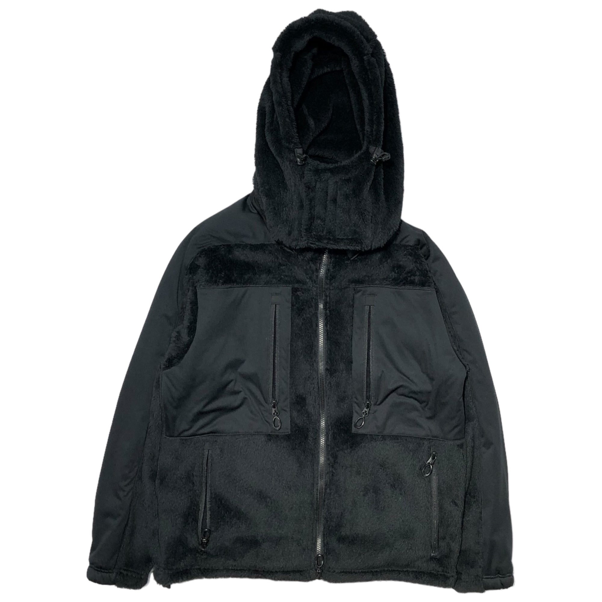 MOUT RECON TAILOR(マウトリーコンテーラー) Recon Hight Loft Hoodie リーコン ハイト ロフト パーカー MT0903 44(S程度) ブラック フリース ジャケット