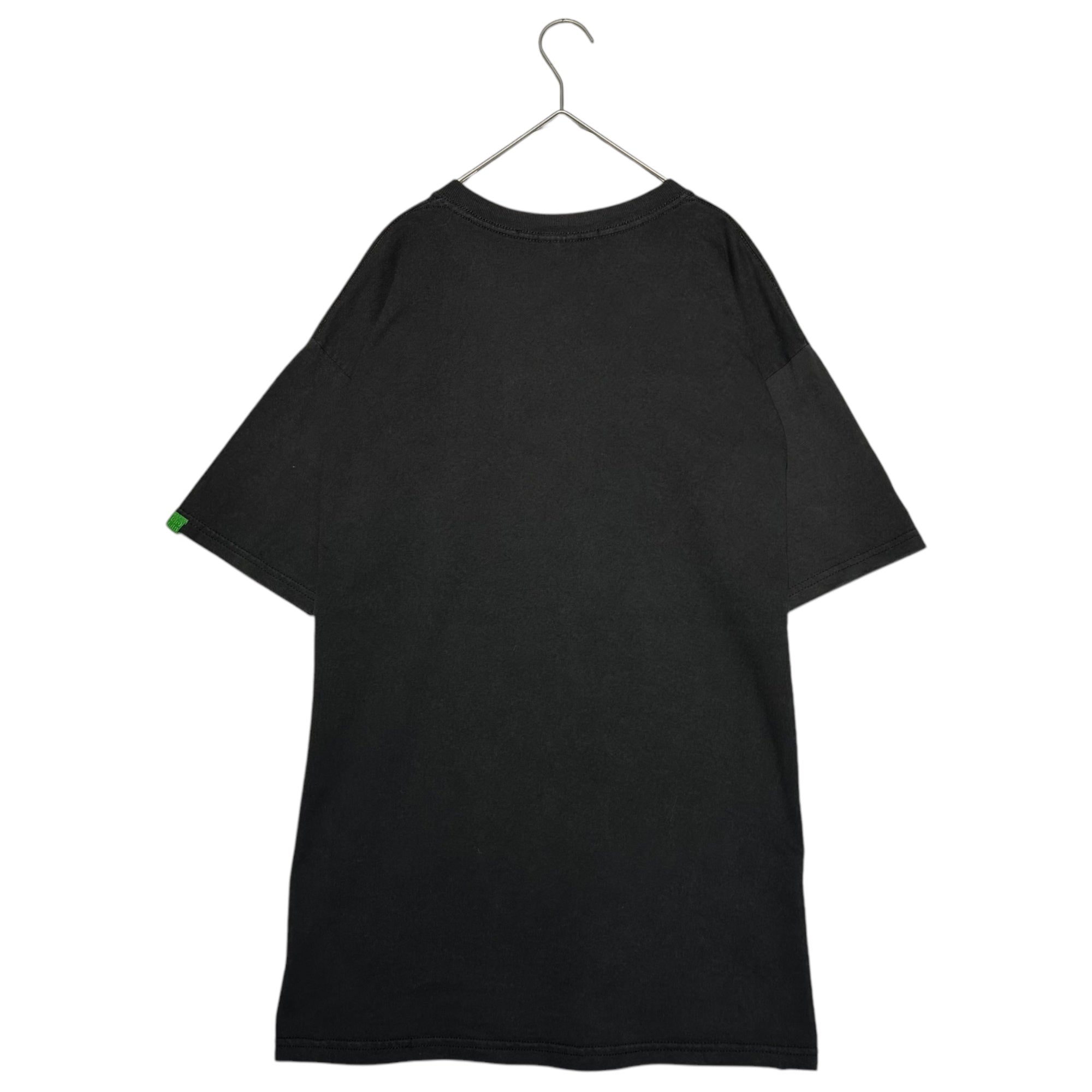 GOODENOUGH(グッドイナフ) 90~00's MADE IN BRITAIN LOGO T-SHIRT 90年~00年代 英国製 ロゴ Tシャツ L ブラック×ホワイト