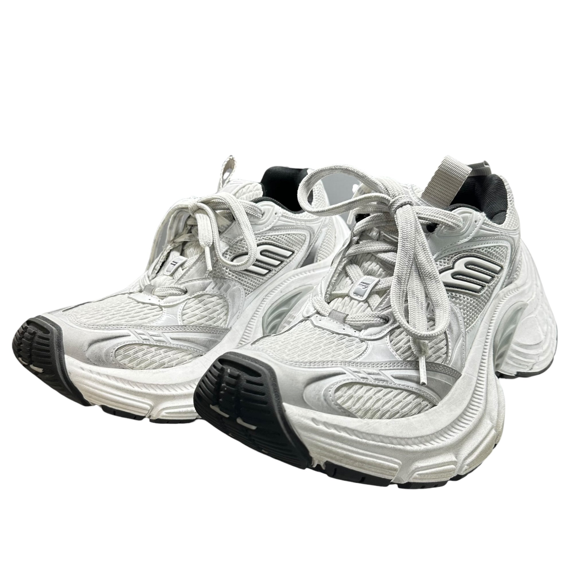 BALENCIAGA(バレンシアガ) 10XL White Black 厚底 スニーカー 792779 27cm ホワイト