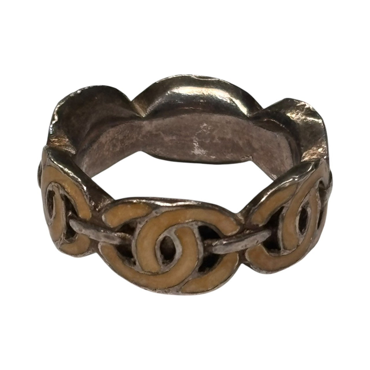 CHANEL(シャネル) 00's Vintage Coco Mark Ring ヴィンテージ ココマーク リング 13号 ピンク