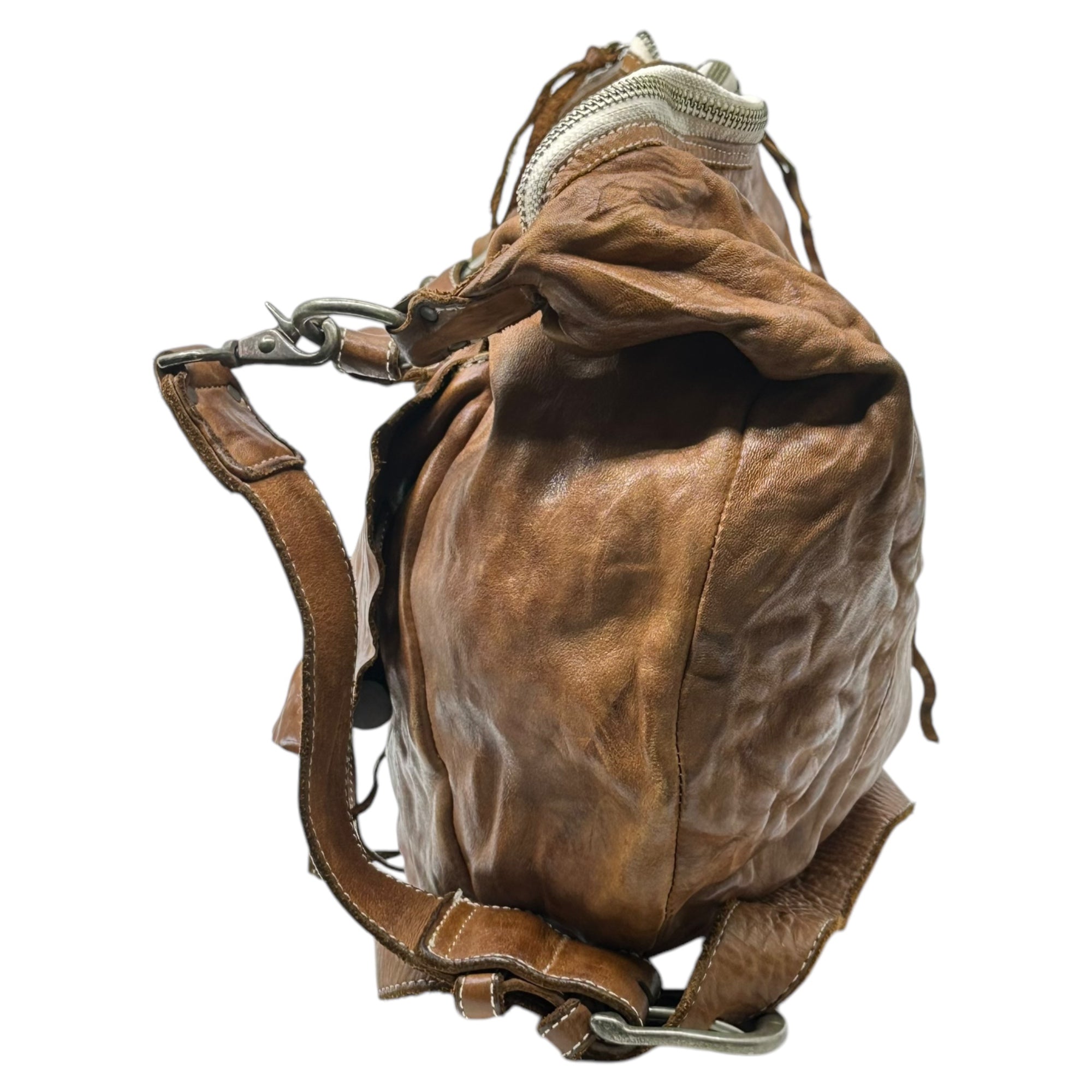 SISII(シシ) 2AWY Leather Shoulder Bags レザー ショルダー バッグ ブラウン