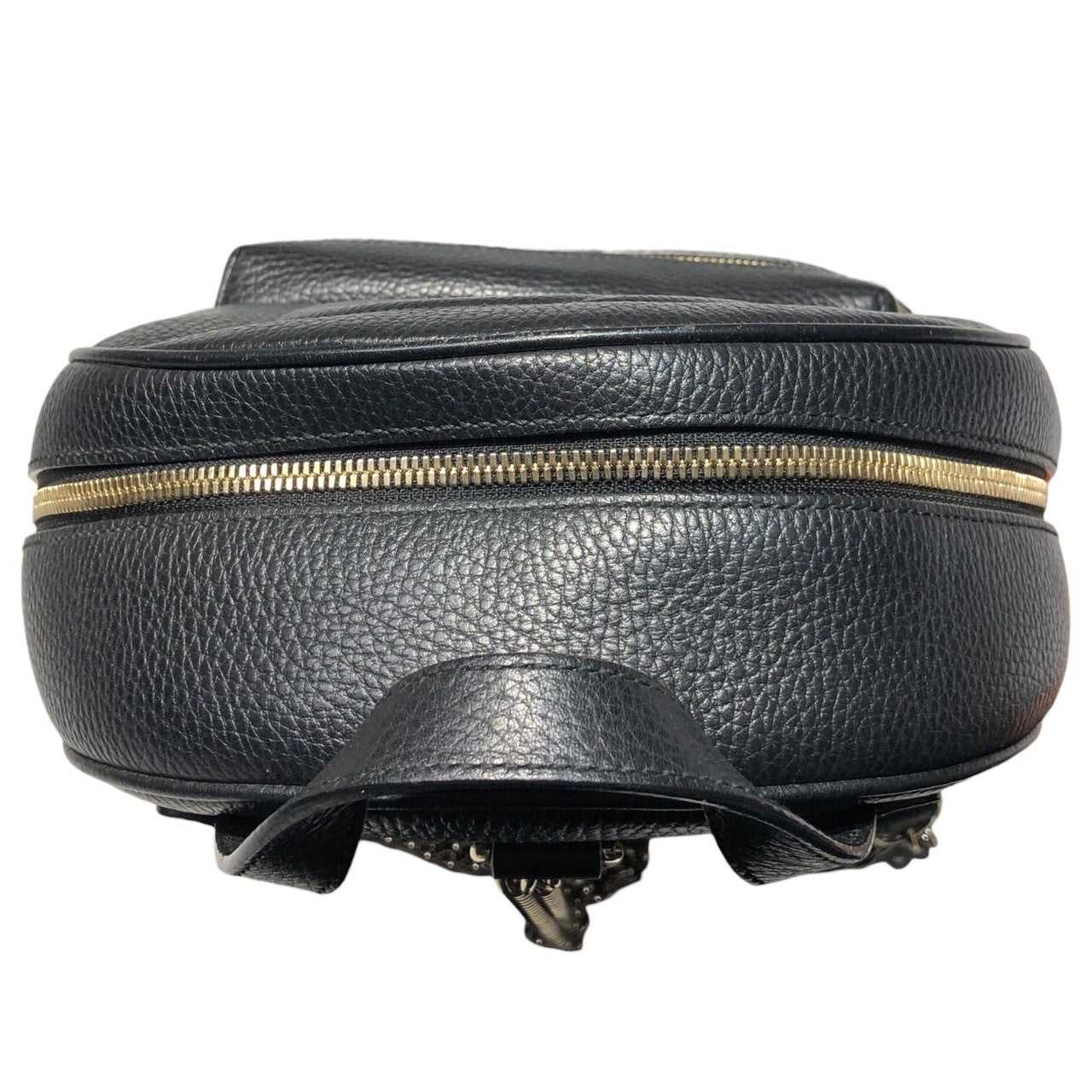 GUCCI(グッチ) Interlocking G leather daypack ソーホー インターロッキング G レザー デイパック 536192 ブラック リュック ロゴ