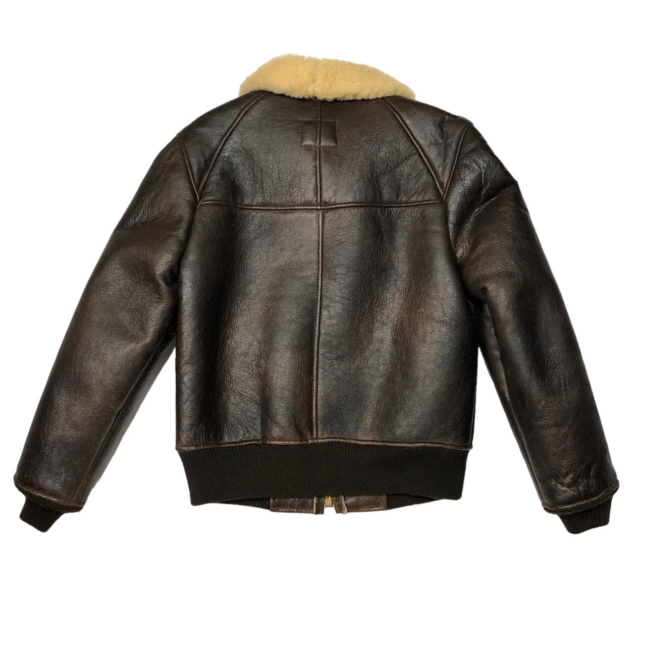 AVIREX(アヴィレックス) B-6フライトジャケット/ムートンジャケット AC-17755 34(Sサイズ程度) ブラウン 90年代 USA製
