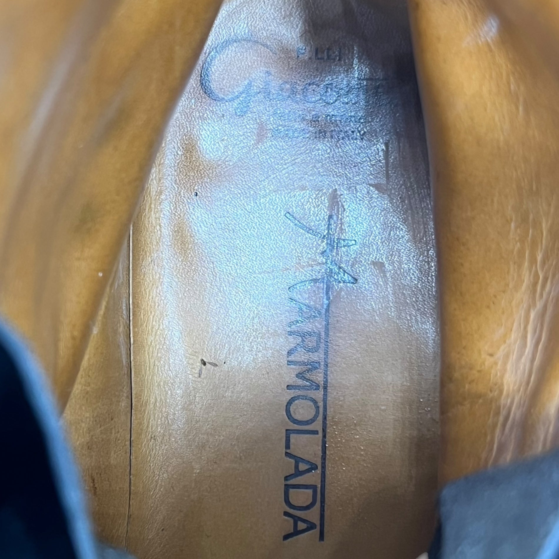 Marmolada × F.LLI Giacometti(マルモラーダ × フラテッリジャコメッティ) 14 hole lace-up plain toe boots 14ホール 編み上げプレーントゥブーツ FG243 41 ブラック