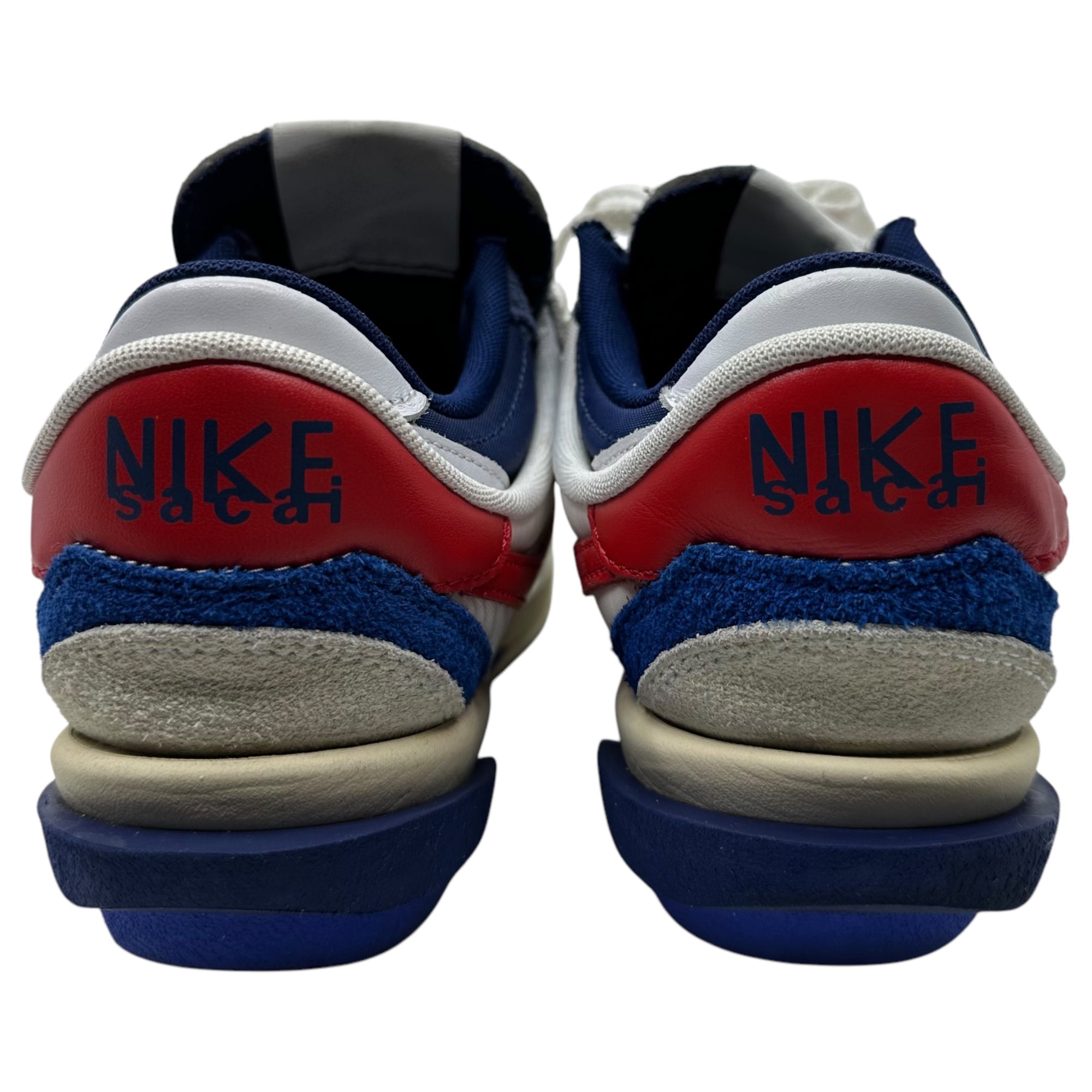 NIKE×SACAI(ナイキ×サカイ) Zoom Cortez "White and University Red" ズーム コルテッツ DQ058-100 26.5cm ホワイト×レッド 箱付