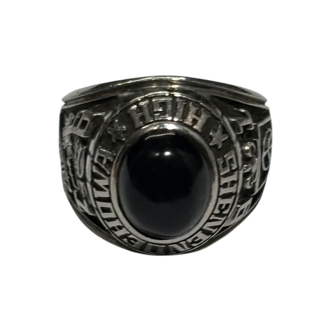 JOSTENS(ジャスティンズ) 1991 ”SHENENDEHOWA HIGH” music college ring カレッジ リング 19.5号 シルバー JOSTENS社製 LTM 90's 90年代 ヴィンテージ