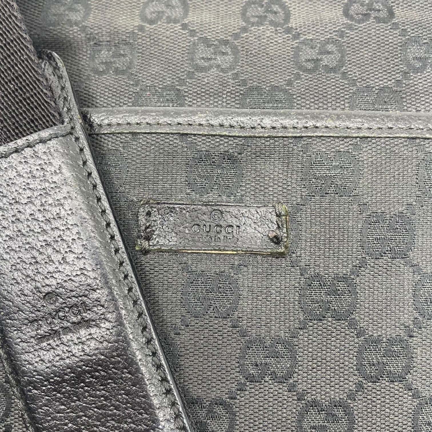 GUCCI(グッチ) GG スプリーム キャンパス ショルダーバッグ 122793-467891 ブラック