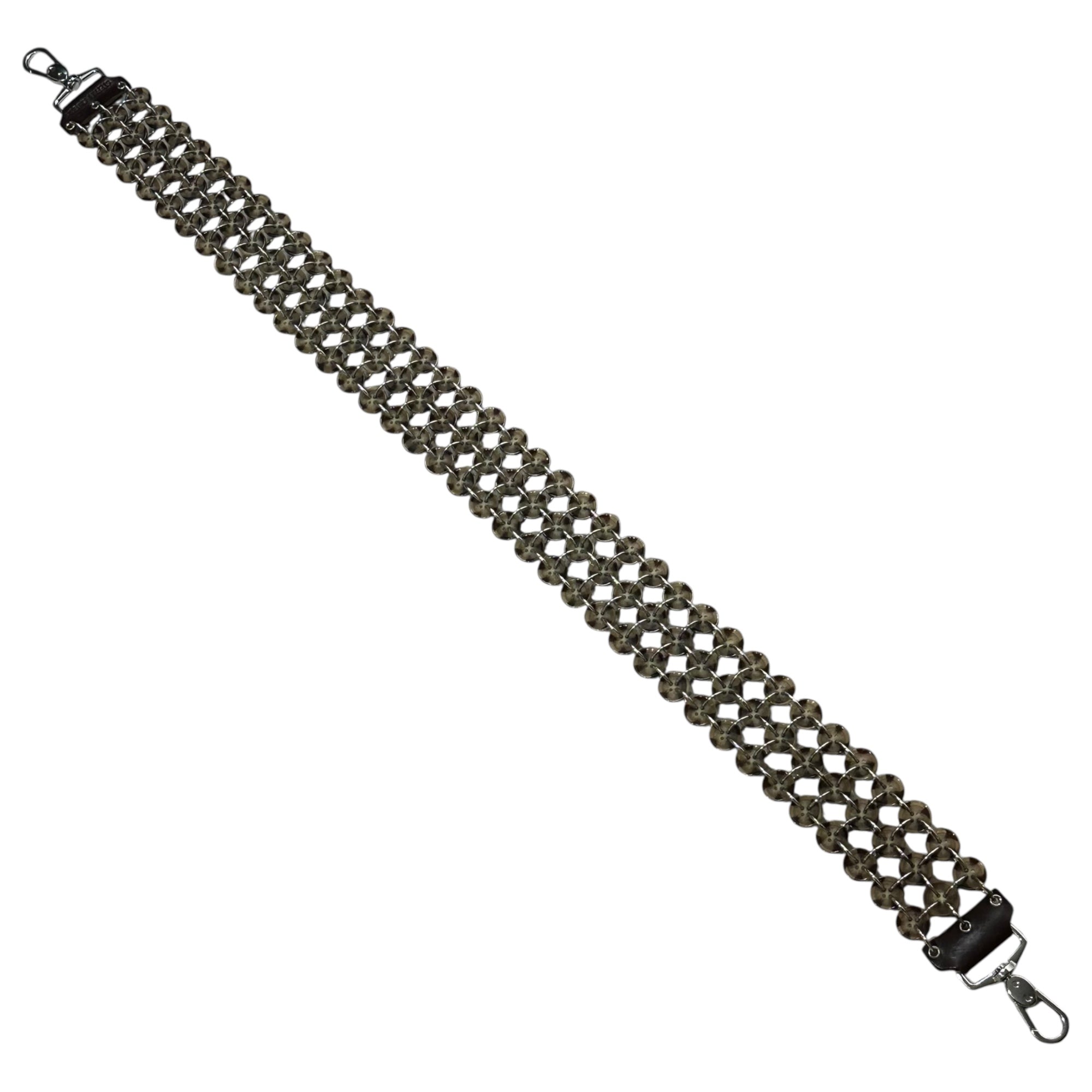 STEFAN COOKE(ステファン クック) Button Strap Bag Accessories ボタン ストラップ バッグ アクセサリー SCSS21AC1 FREE 箱付 ブラウン 箱付