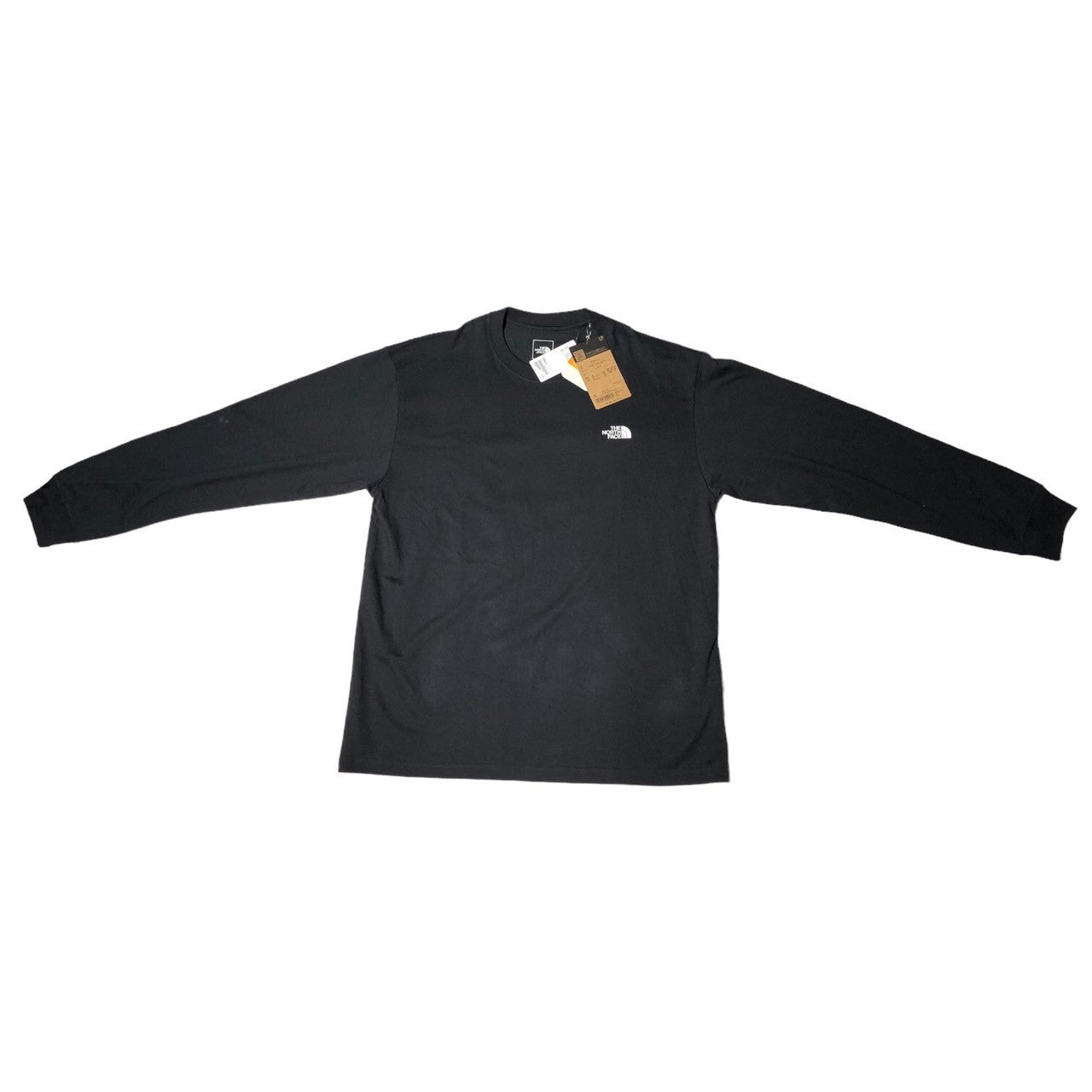 THE NORTH FACE(ノースフェイス) L/S Back Square Logo Tee ロングスリーブ バックスク エア ロゴ ティー NT82131 XXL ブラック Tシャツ 長袖