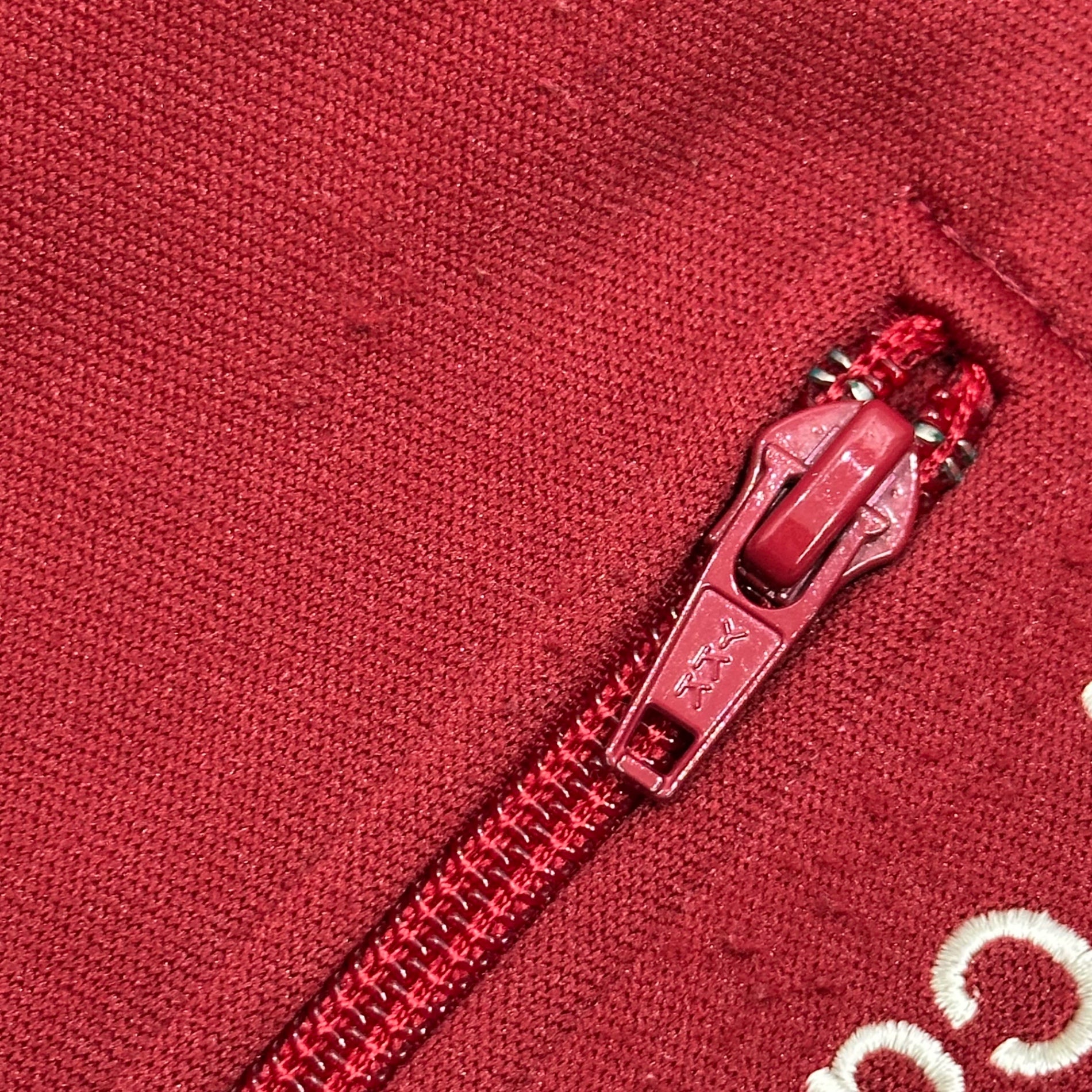 robe de chambre COMME des GARCONS(ローブドシャンブルコムデギャルソン) 2000AW Side Logo Side Stripe Track Pants サイドロゴ サイドライン トラック パンツ RT-10041 M ワインレッド×ホワイト AD2000 男性着用可能