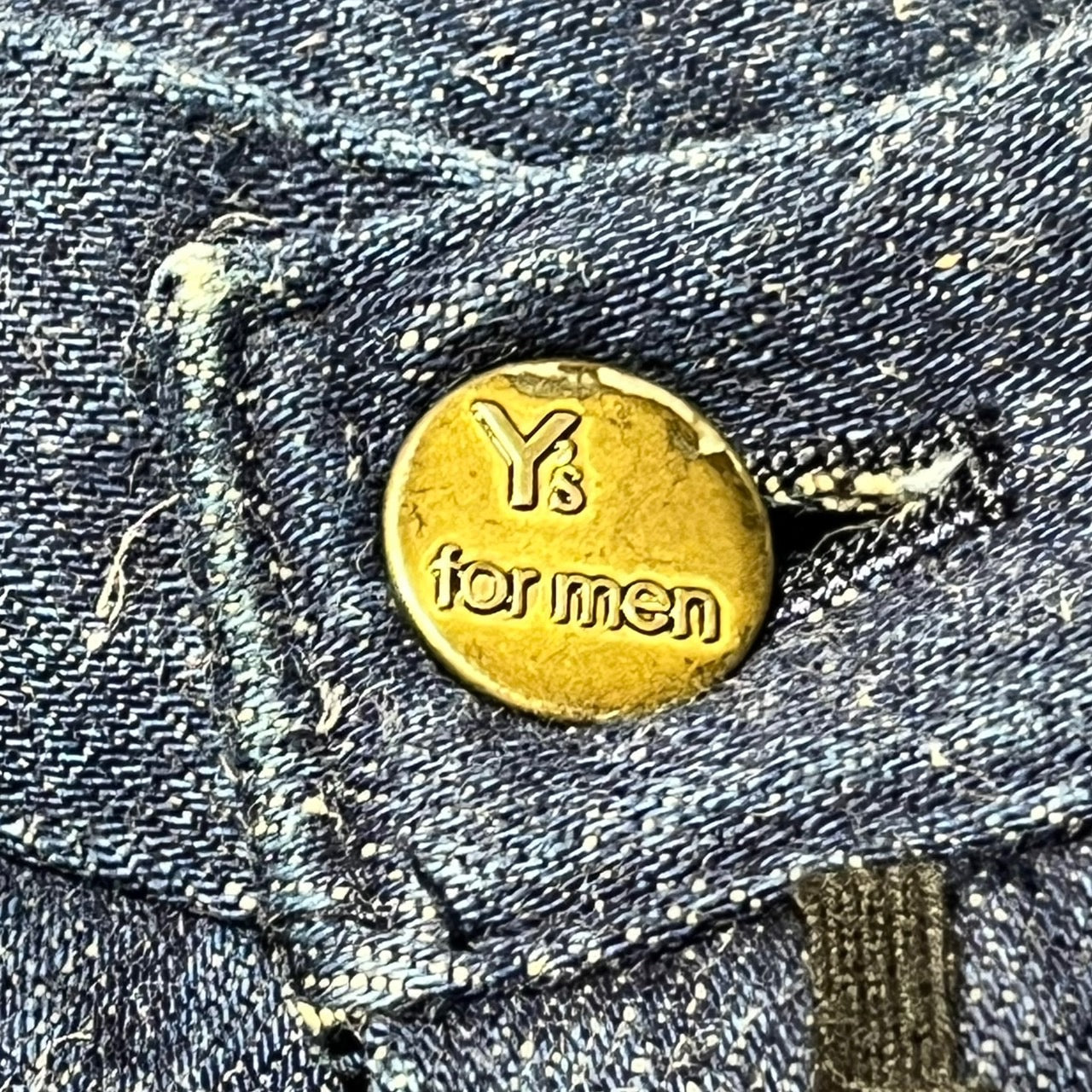 Y's for men(ワイズフォーメン) 90's straight denim pants ストレート デニム パンツ ジーンズ M ネイビー 90年代