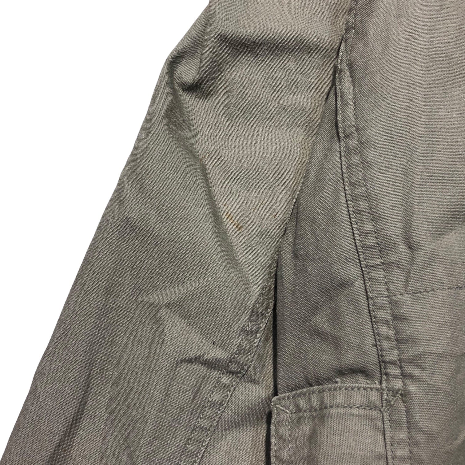 Stratojac(ストラトジャック) 90's collar corduroy work jacket coverall 襟コーデュロイ ワークジャケット カバーオール 90年代 M ベージュ×ブラウン