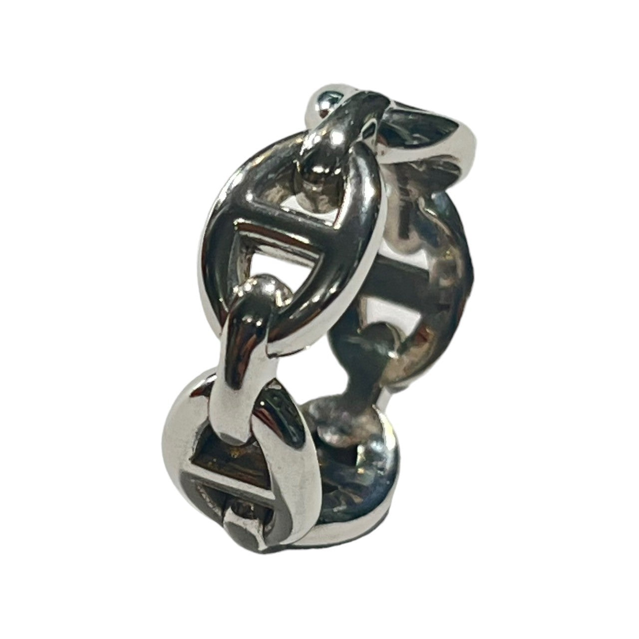 HERMES(エルメス) Chaine d'Encre En Chaine シェーヌダンクル アンシェネ リング silver925 48(7号) シルバー ジュエリー 箱付