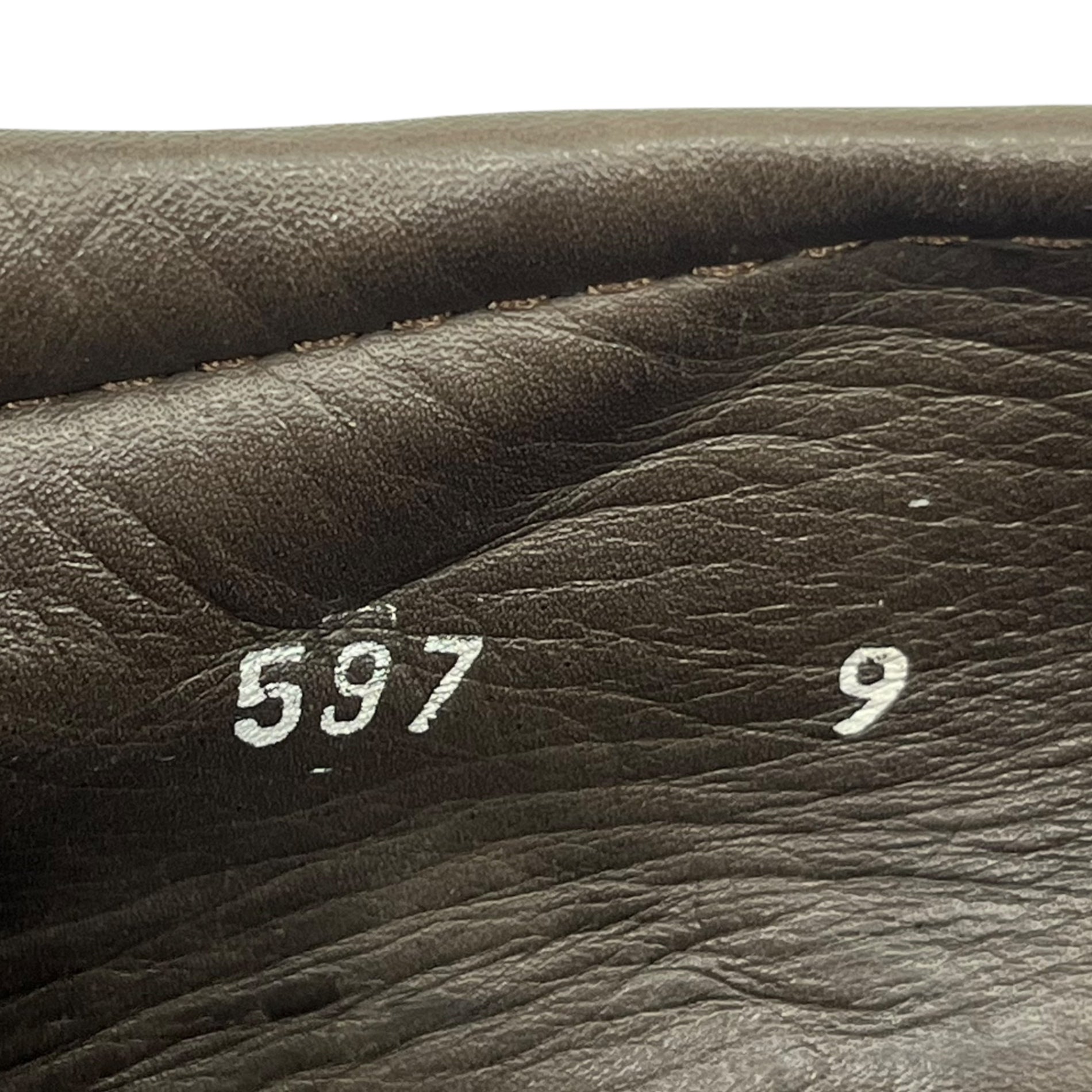 PRADA(プラダ) 00's Square toe platform leather loafers スクエアトゥ 厚底 レザー ローファー 9(27cm~27.5程度) ブラウン シューズ 革靴