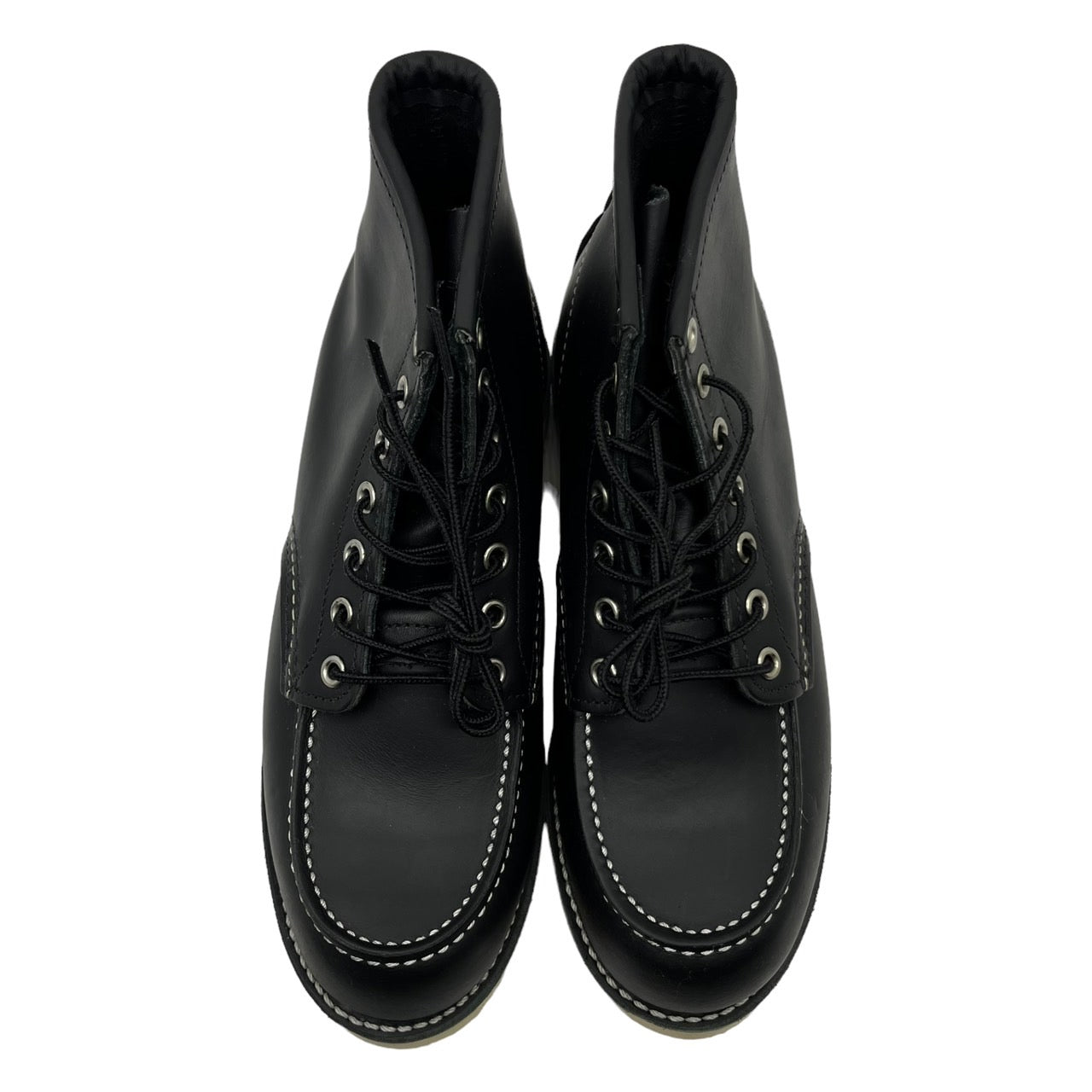 RED WING(レッドウイング) 6INCH CLASSIC MOC/クラッシックモックトゥブーツ 08179-1 SIZE 25.0cm ブラック