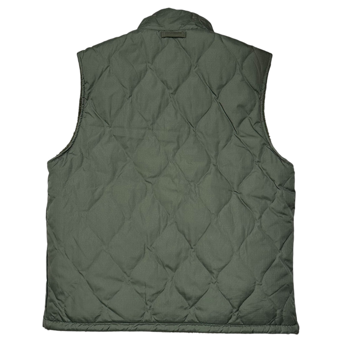 TAION(タイオン) Military Reversible High-Neck Down Vest ミリタリー リバーシブル ハイネック ダウン ベスト TAION-R002BML-1 L オリーブ