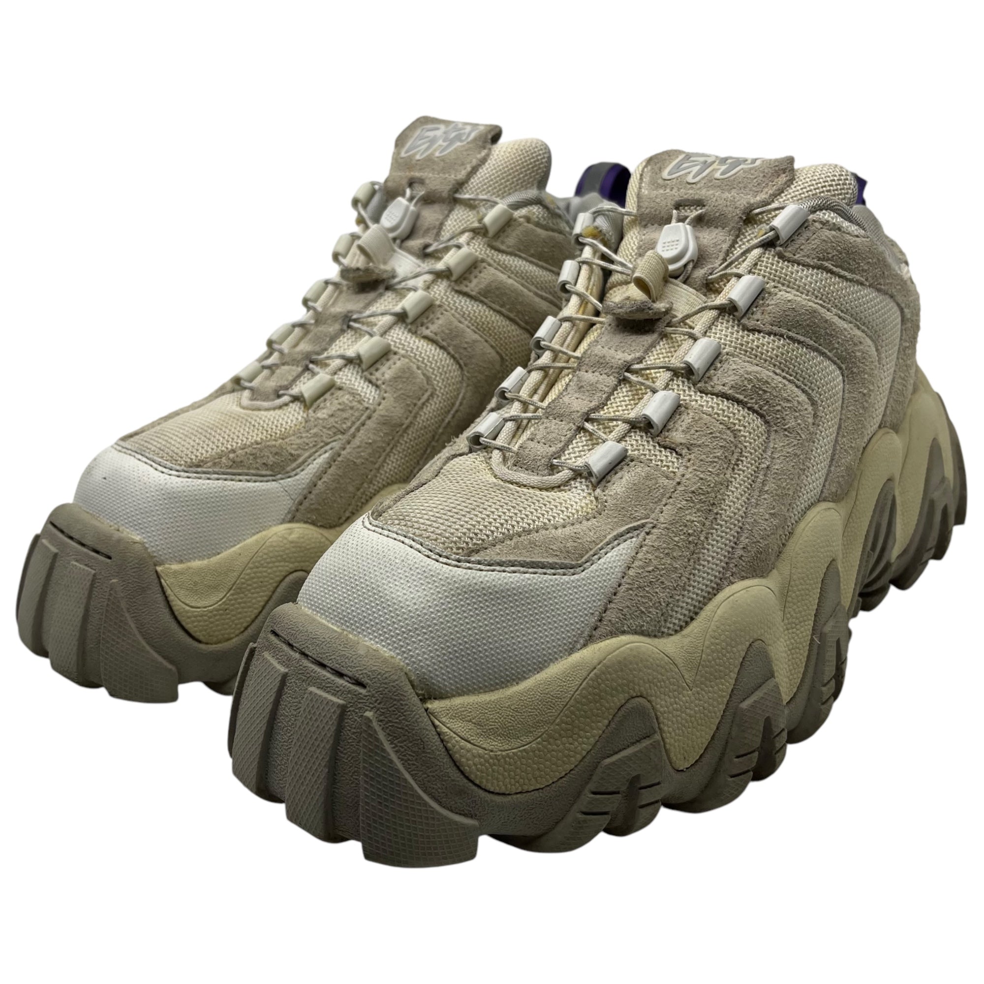 EYTYS(エイティーズ) HALO SUEDE ハロー スエード 26.8cm グレー 厚底 ローカット スニーカー ボリューム Y2K