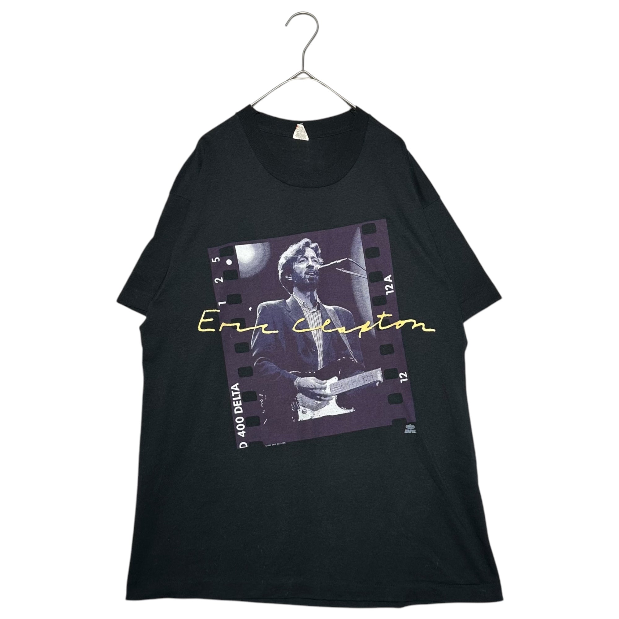 SCREEN STARS(スクリーンスターズ) ©1992 ERIC CLAPTON VINTAGE TEE エリック クランプトン ヴィンテージ Tシャツ L ブラック 90s 90年代 古着 USA製